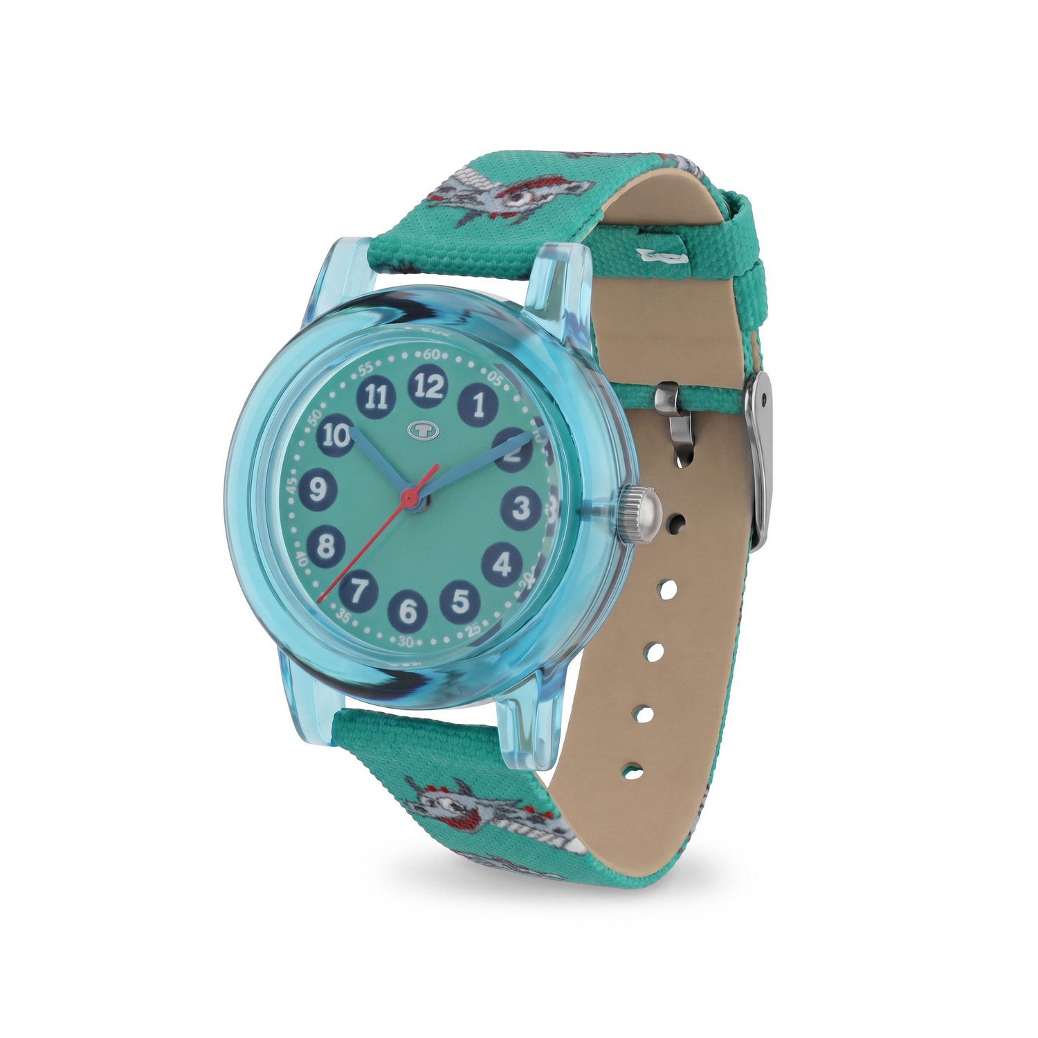 TOM TAILOR Quarzuhr Armbanduhr, Kinderuhr, Junge, analog, Textilband