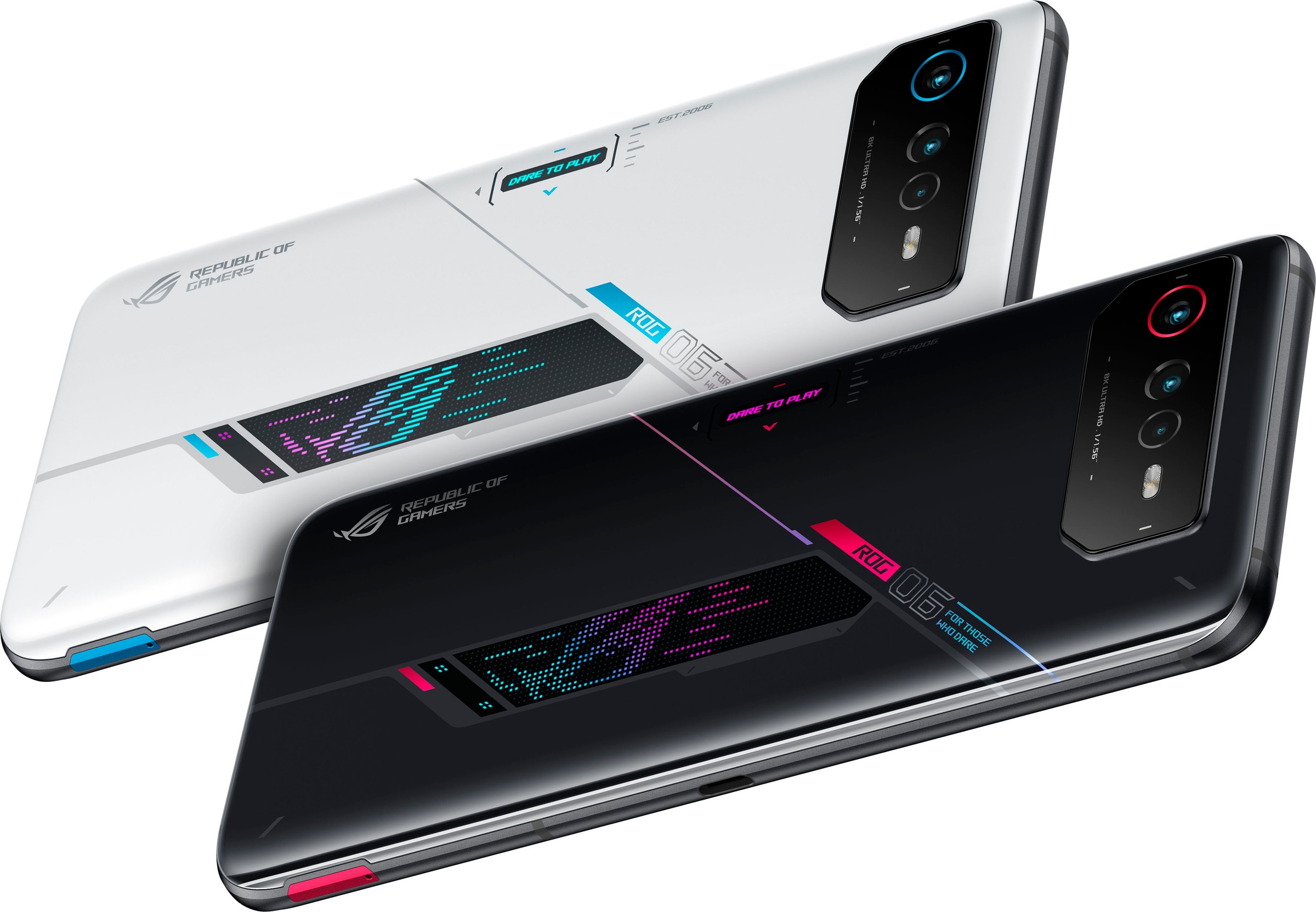 Asus Smartphone »ROG Phone 6«, Storm White, 17,22 cm/6,78 Zoll, 256 GB  Speicherplatz, 50 MP Kamera | BAUR