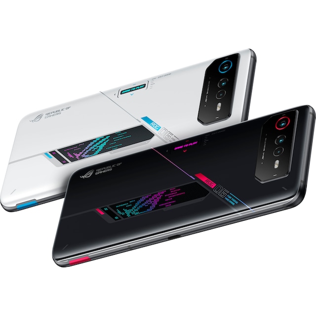 Asus Smartphone »ROG Phone 6«, Storm White, 17,22 cm/6,78 Zoll, 256 GB  Speicherplatz, 50 MP Kamera | BAUR