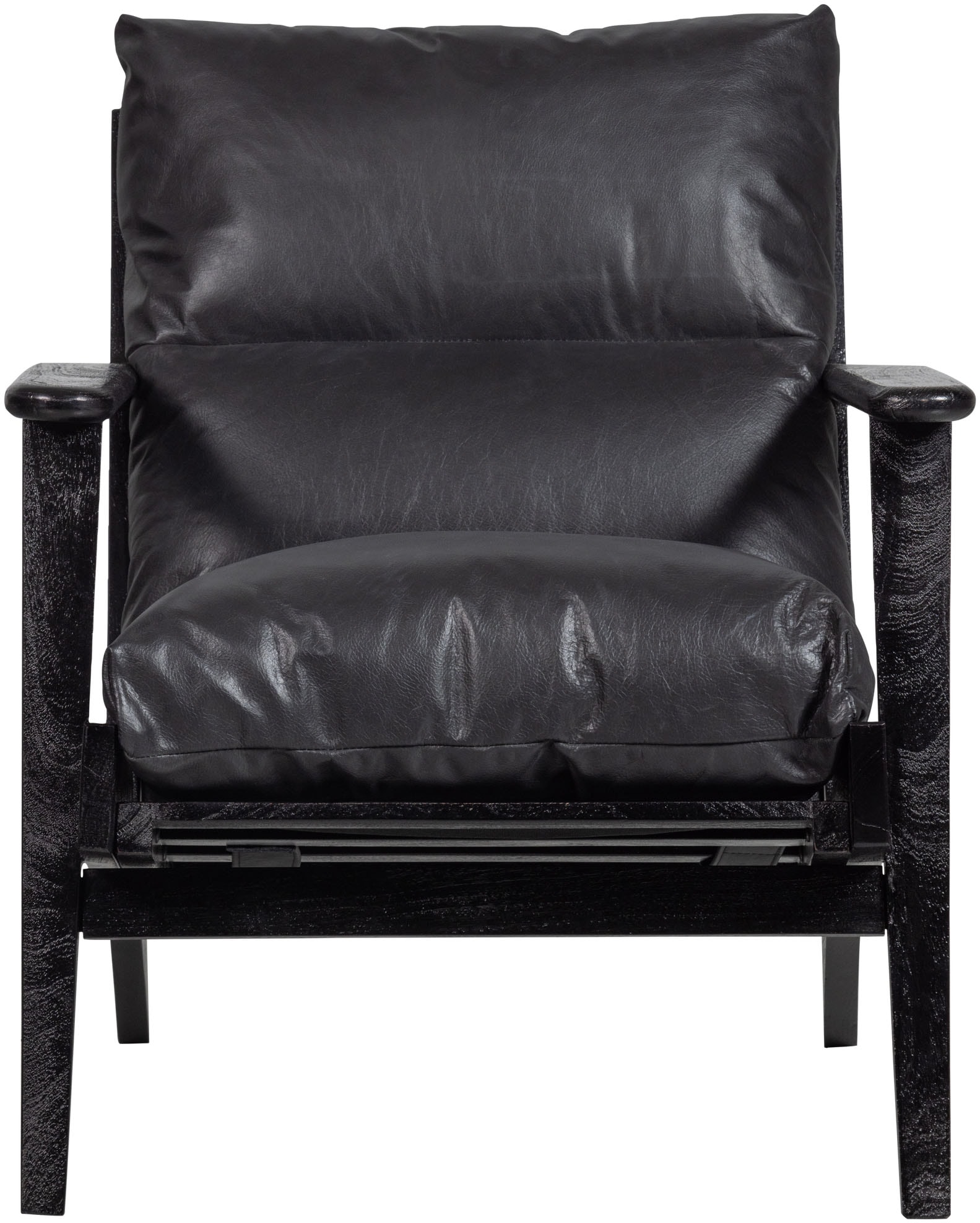 WOOOD Sessel »Houston«, Rahmen aus Akazienholz, maximale Belastbarkeit 150 kg, H 86 cm
