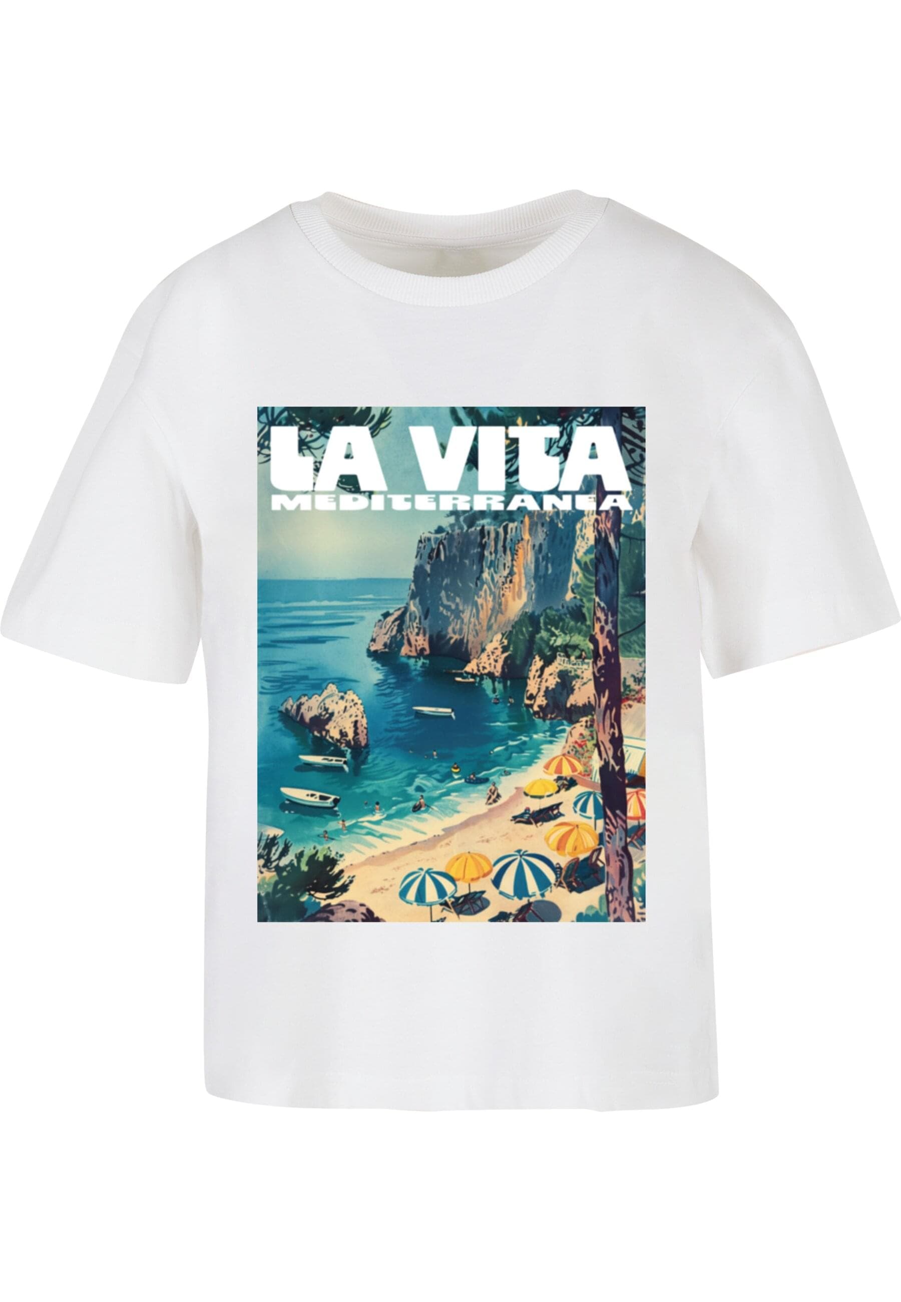 Miss Tee T-Shirt "Miss Tee Vita Mediterranea Tee" 1 Stk. tlg. günstig online kaufen