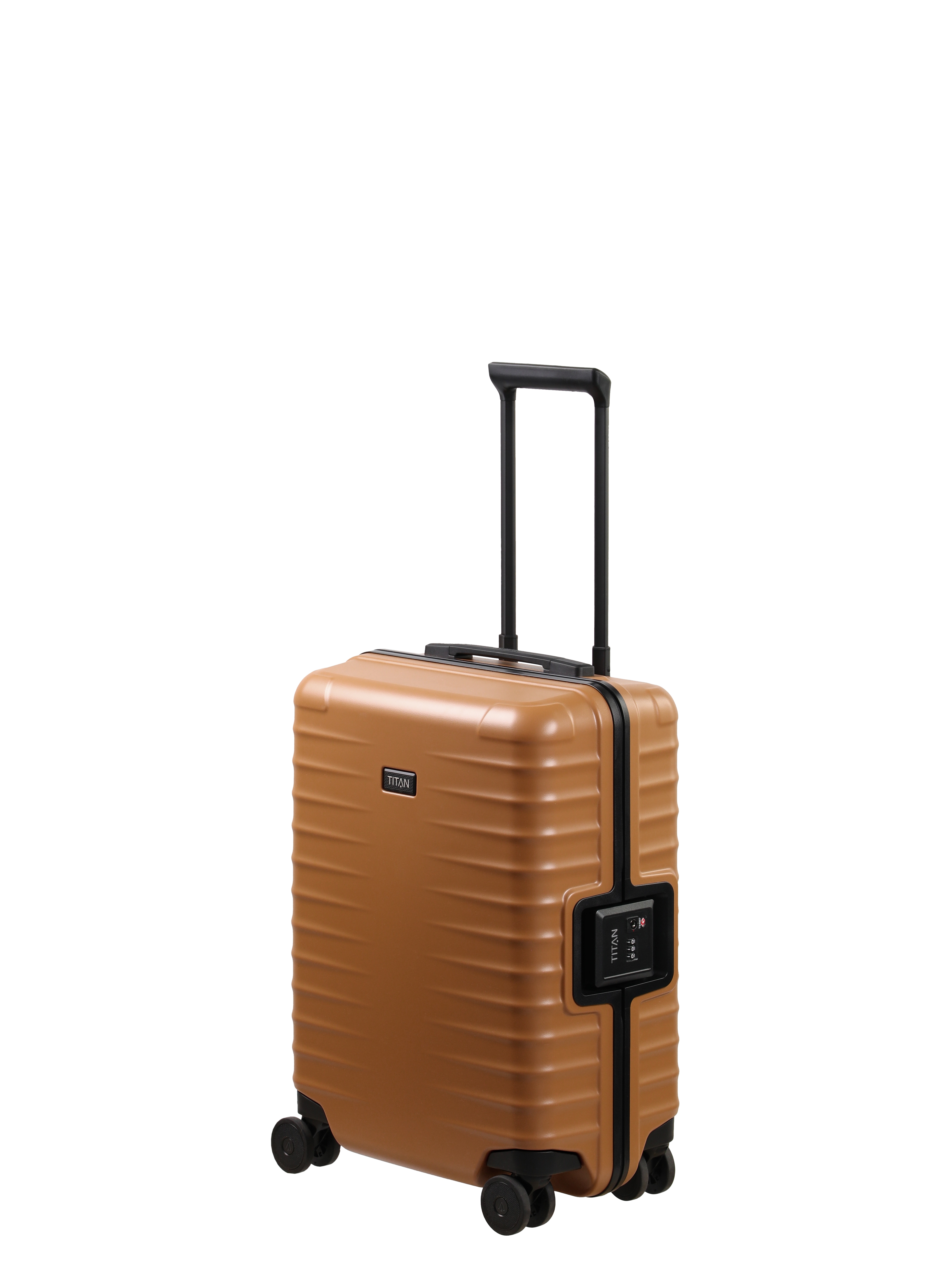 TITAN - Made in Germany "OVERSEAS Koffer Hartschale" 45 l 4 Rollen TSA-Rahmenschloss, smarter Innenaufteilung und kratzfester Oberfläche