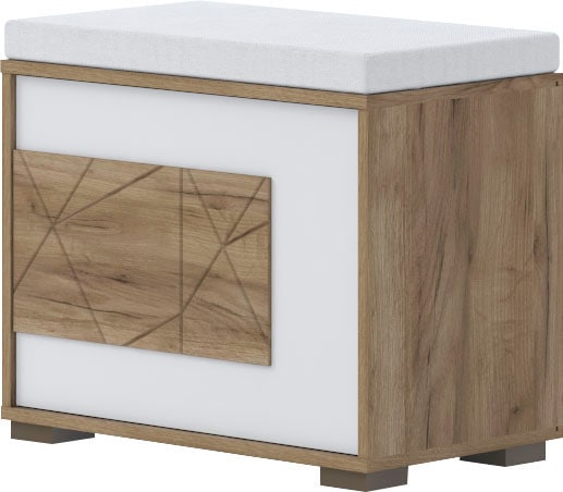 OTTO home Schuhbank "Stela" (H/B/T): 52,5/62,4/35,7cm, hochwertig UV lackie günstig online kaufen