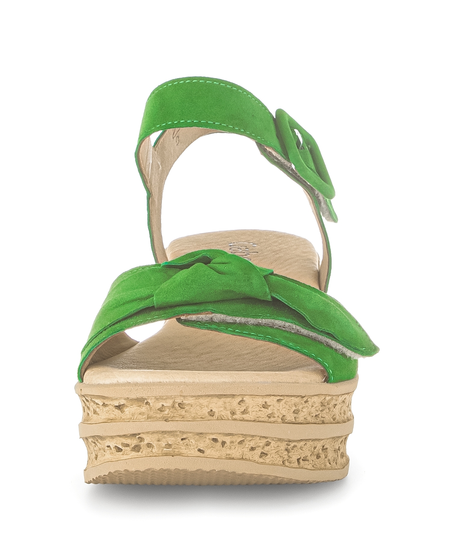 Gabor Keilsandalette, Plateau, Sommerschuh, Riemchensandale mit Klettverschlüssen