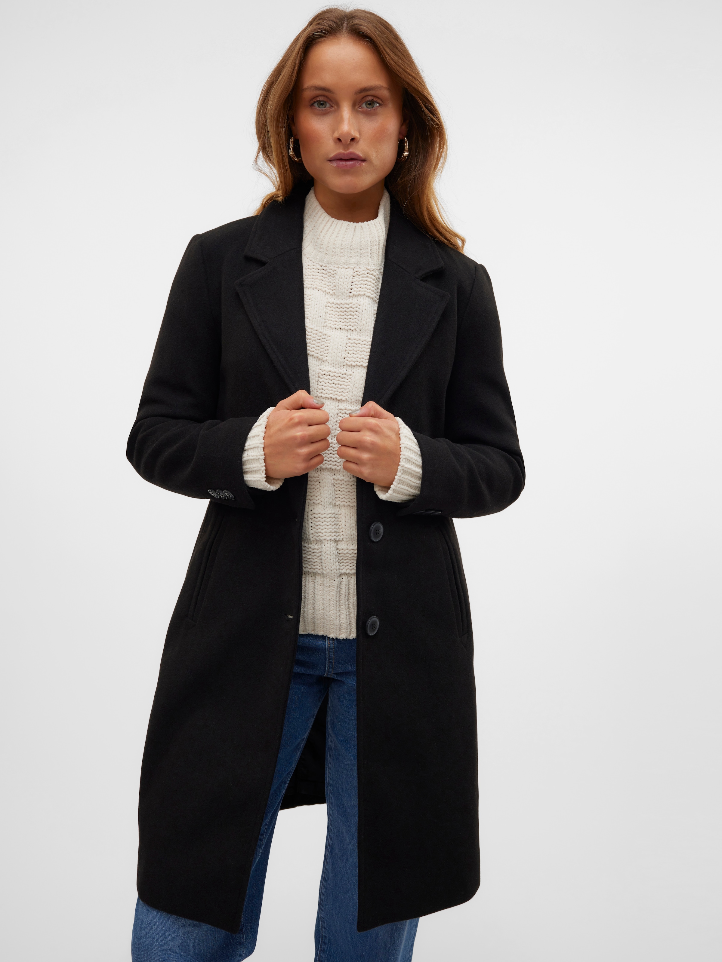 Vero Moda Langmantel "VMFORTUNESARA COAT GA BOO" günstig online kaufen