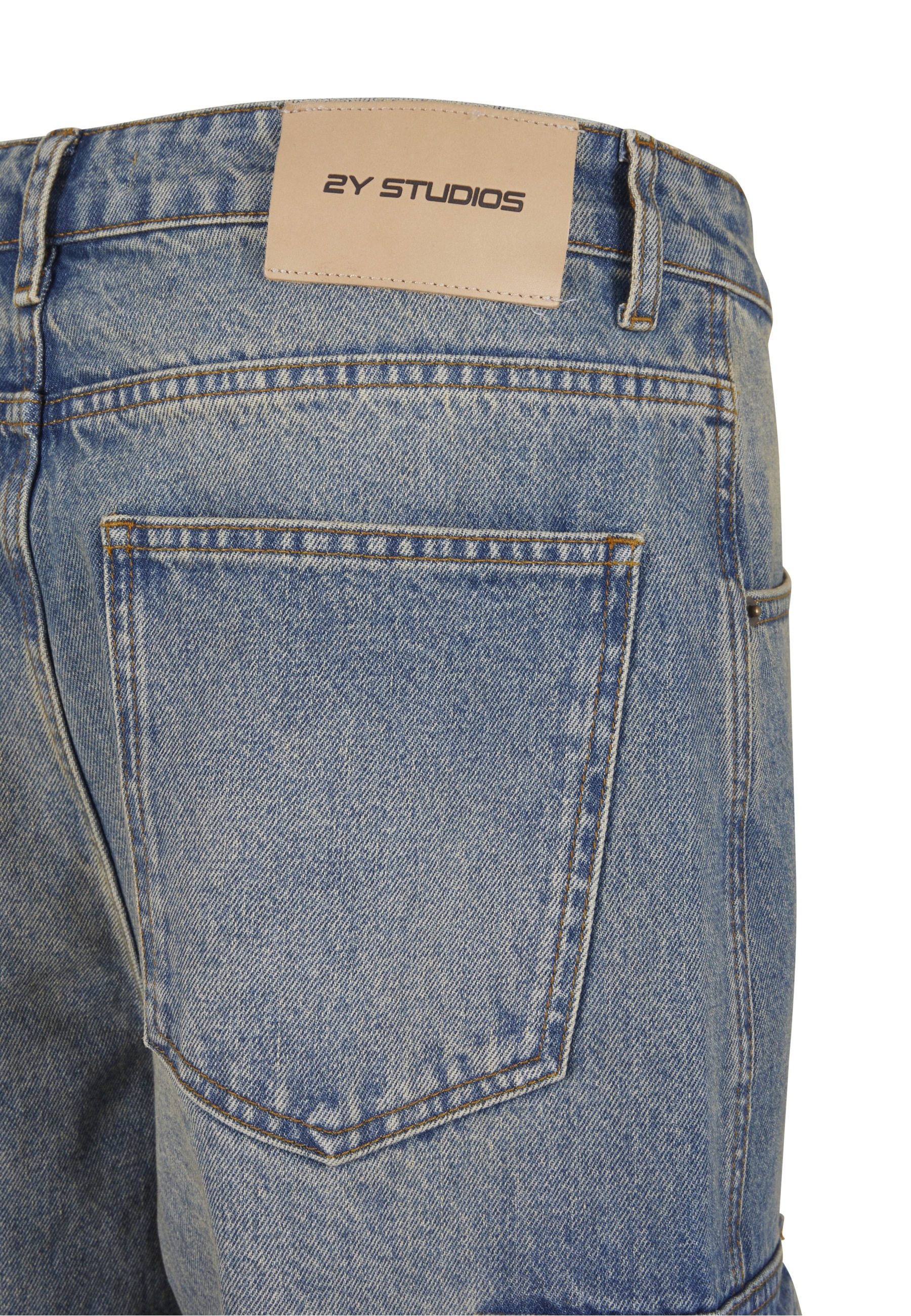 2Y Studios Stoffhose »2Y Studios Vorin Cargo Baggy Jeans«