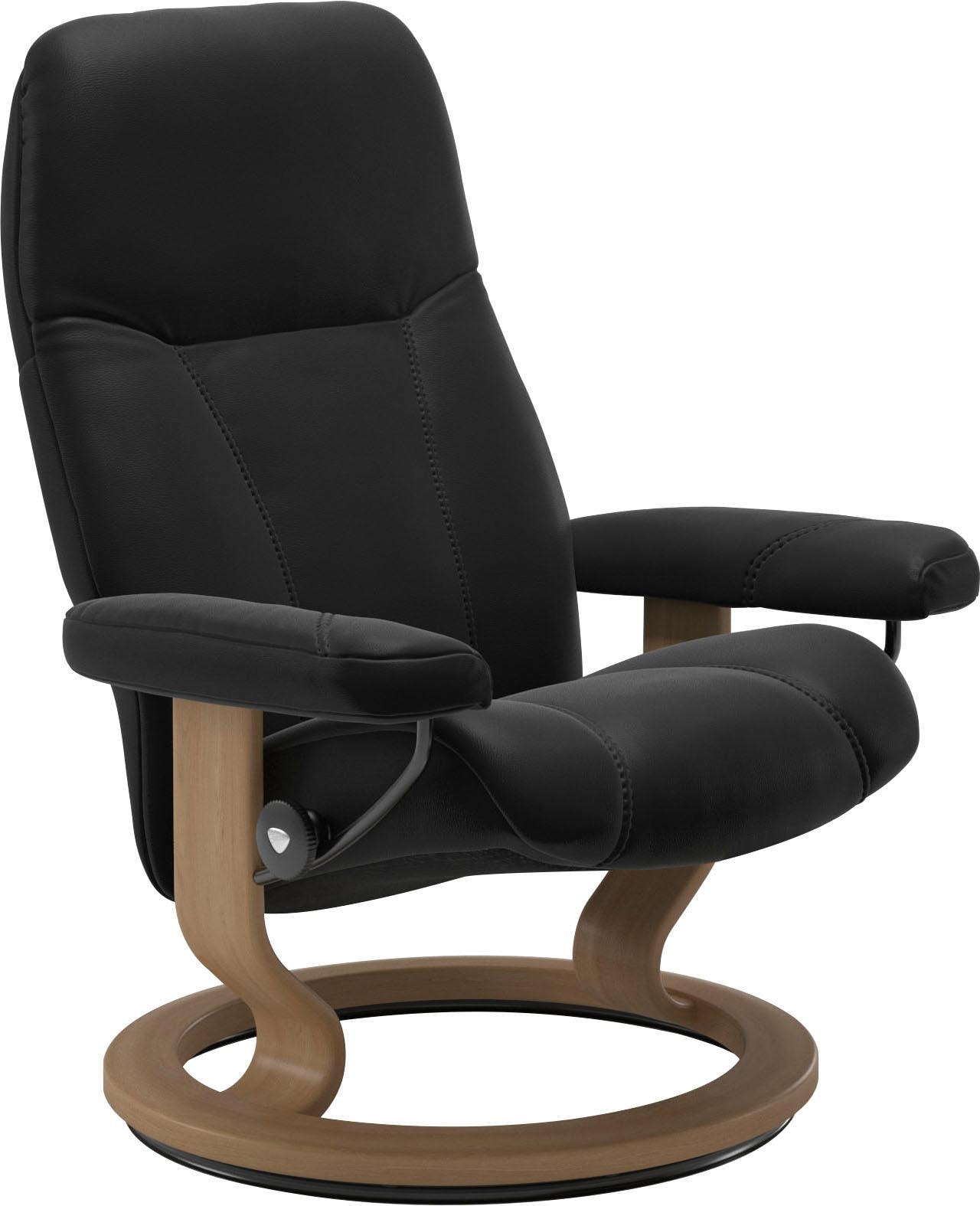Stressless Relaxsessel "Consul" mit Classic Base, Größe S, Gestell Eiche