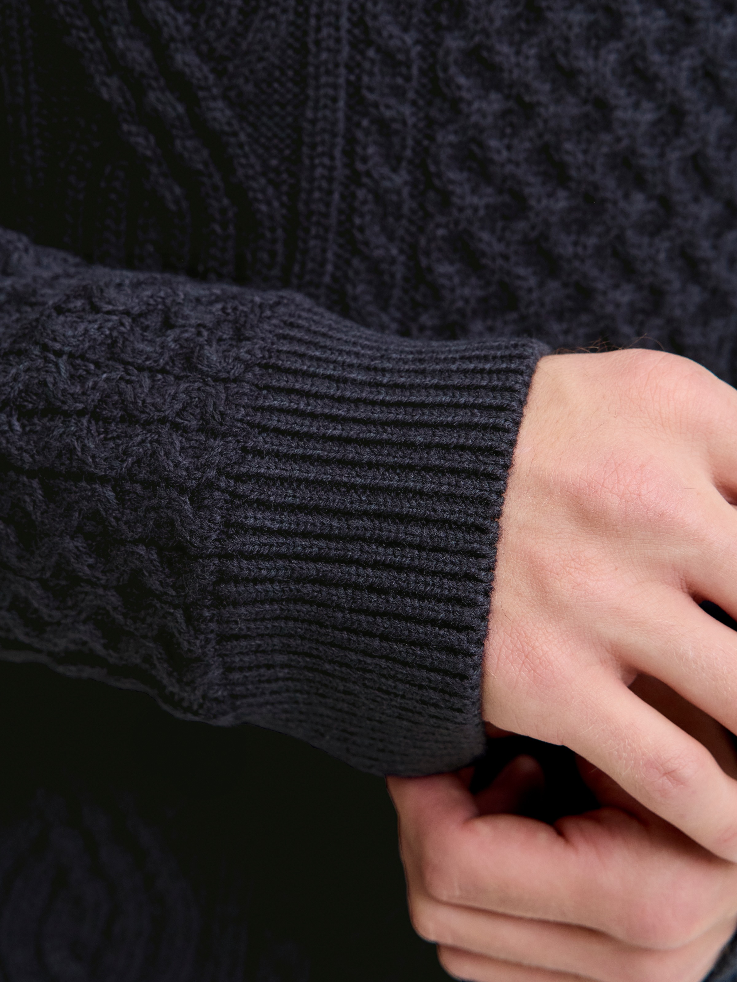 Thumbnail - Jack & Jones Strickpullover "JPRBLUSEAN KNIT CABLE CREW NECK SN"