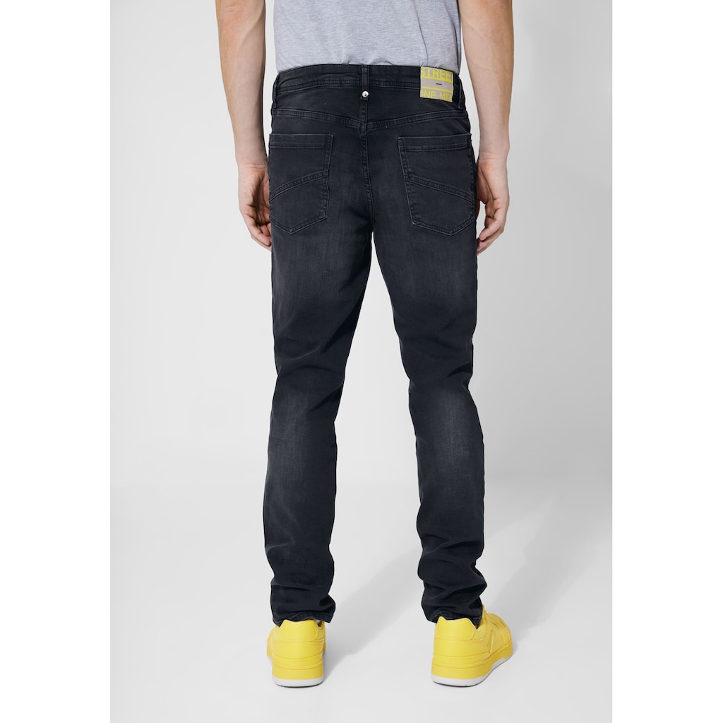 STREET ONE MEN Slim-fit-Jeans, 5-Pocket-Style