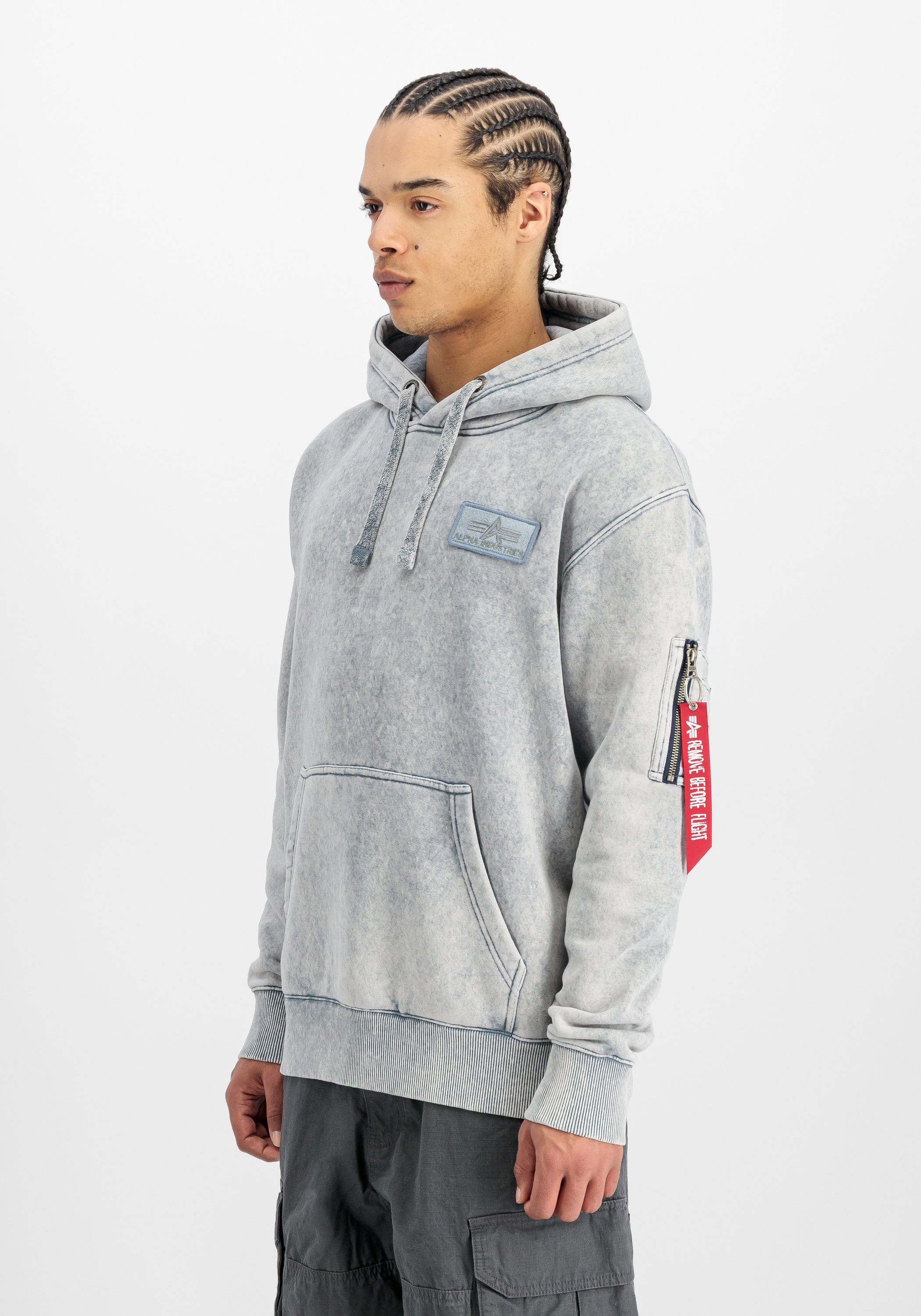 Alpha Industries 1100000002199 "Backprint Hoodie Vintage"