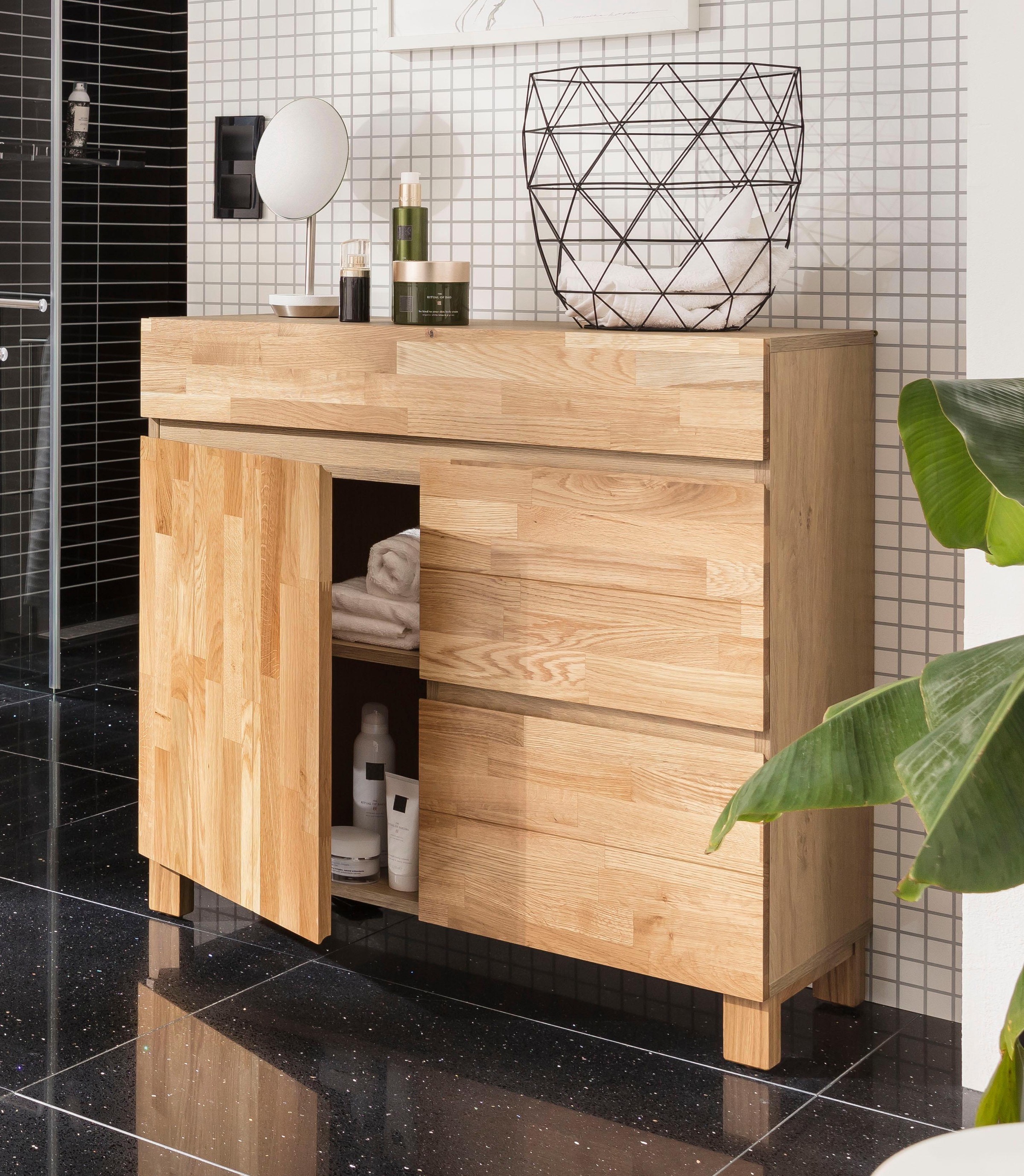 Home affaire Badkommode "Kaika" Breite 80 cm günstig online kaufen