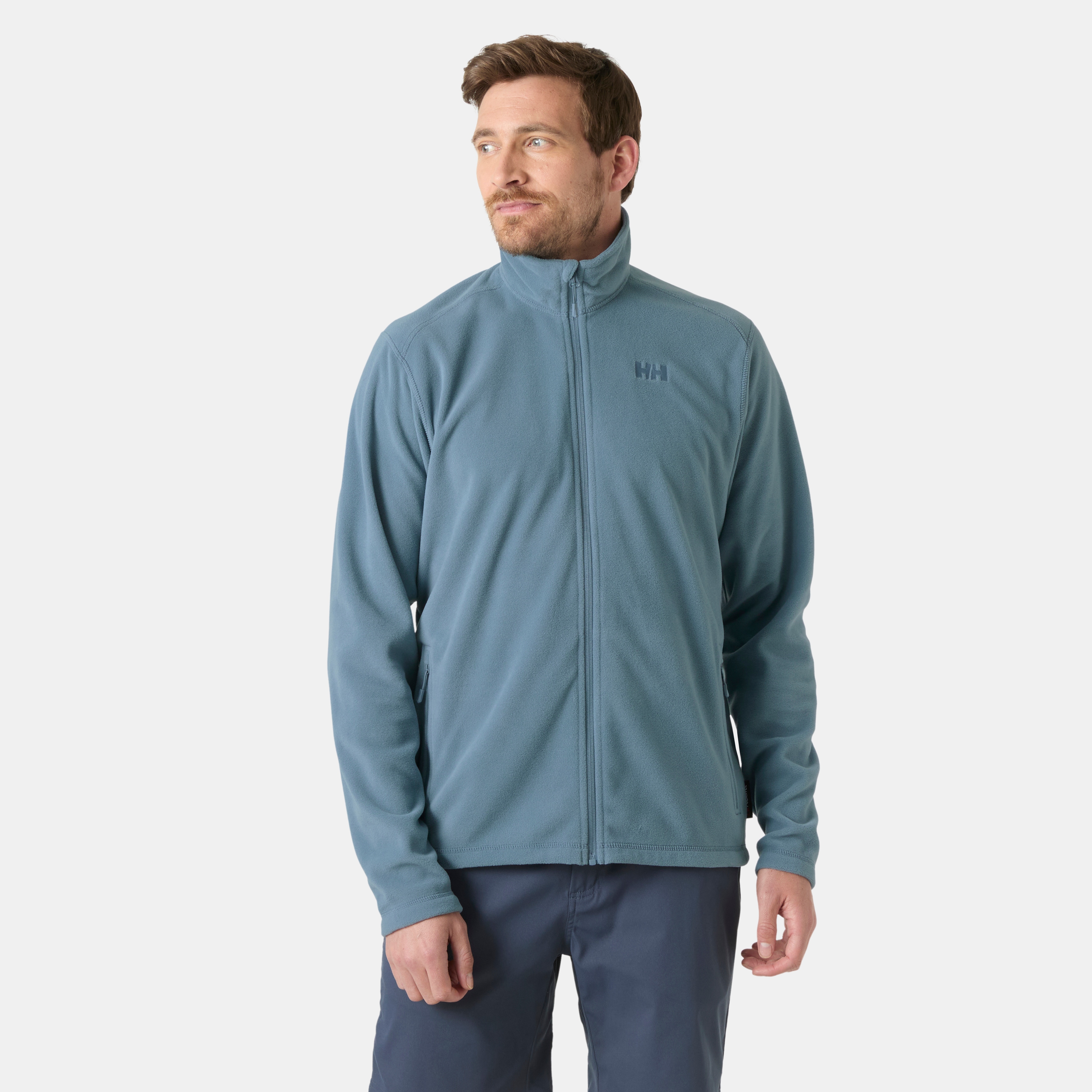 Helly Hansen Fleecejacke "DAYBREAKER FLEECE JACKET" mit Windschutzblende, unifarben