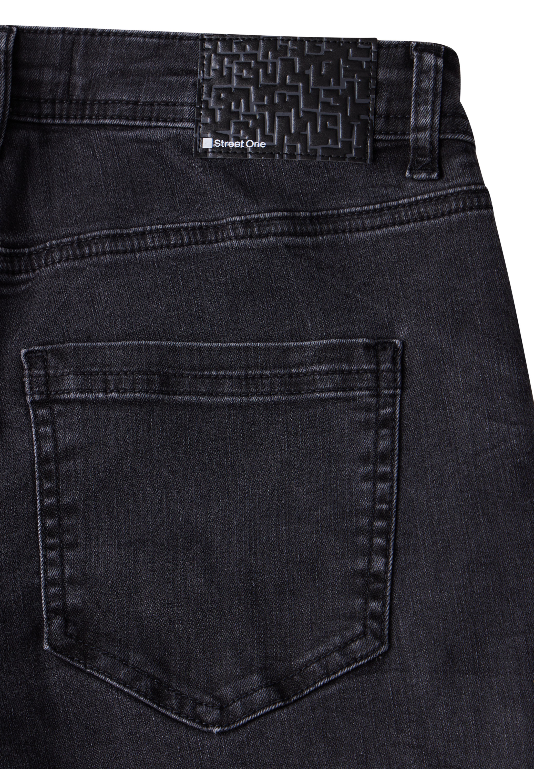 STREET ONE Bootcut-Jeans, High Waist