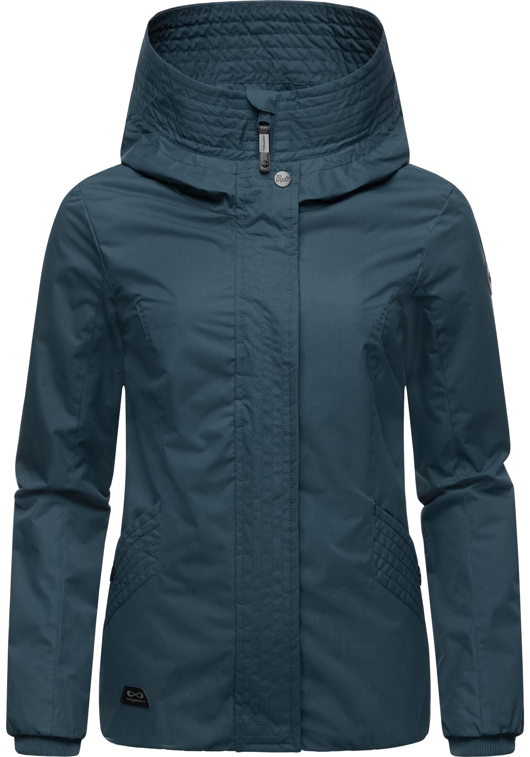 Ragwear Outdoorjacke "Vannesa", mit Kapuze, Modische Damen Übergangsjacke mit Kapuze