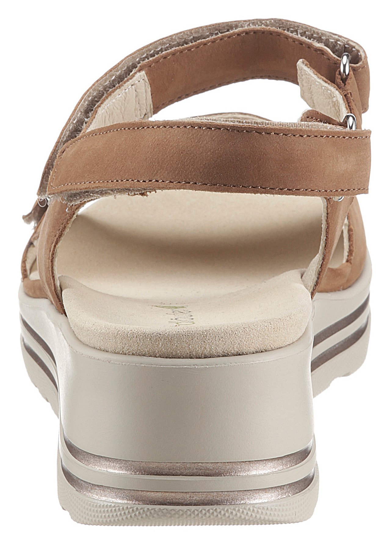 Waldläufer Riemchensandale »H-MICHELLE«, Sommerschuh, Sandalette, Keilabsatz, mit Luftkammernsohle, H-Weite