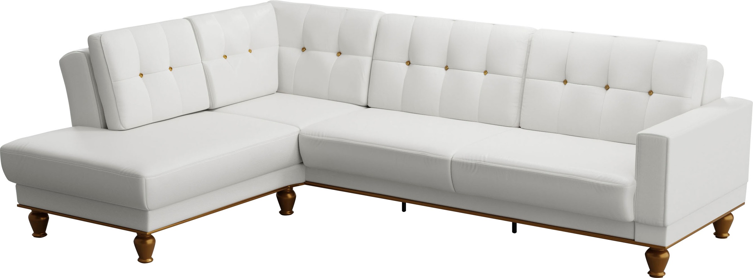 Thumbnail - sit&more Ecksofa "Orient 5 L-Form", mit Strass-Stein, wahlweise mit Bettfunktion und Bettkasten