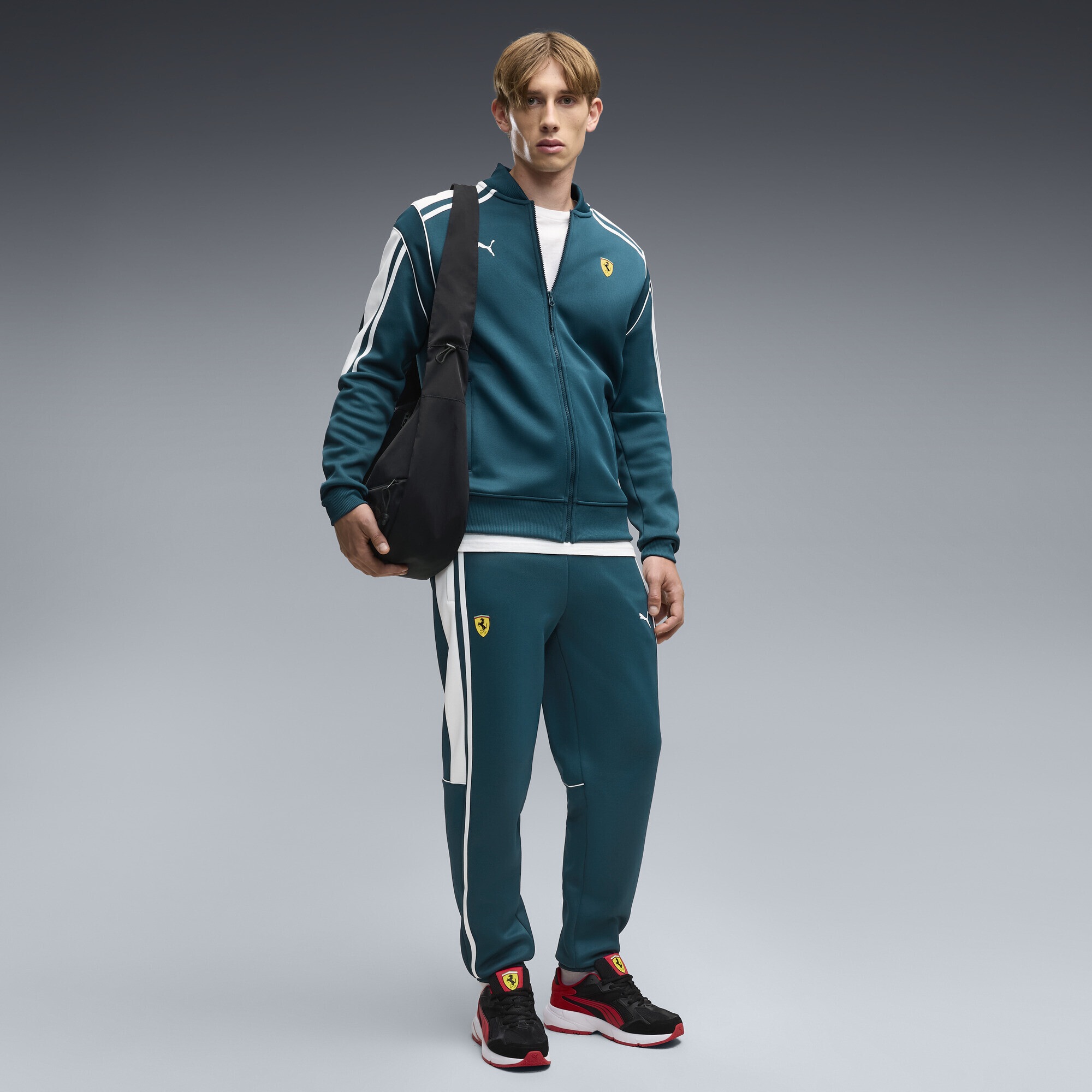 PUMA Sweatjacke »Scuderia Ferrari MT7 Trainingsjacke Herren«