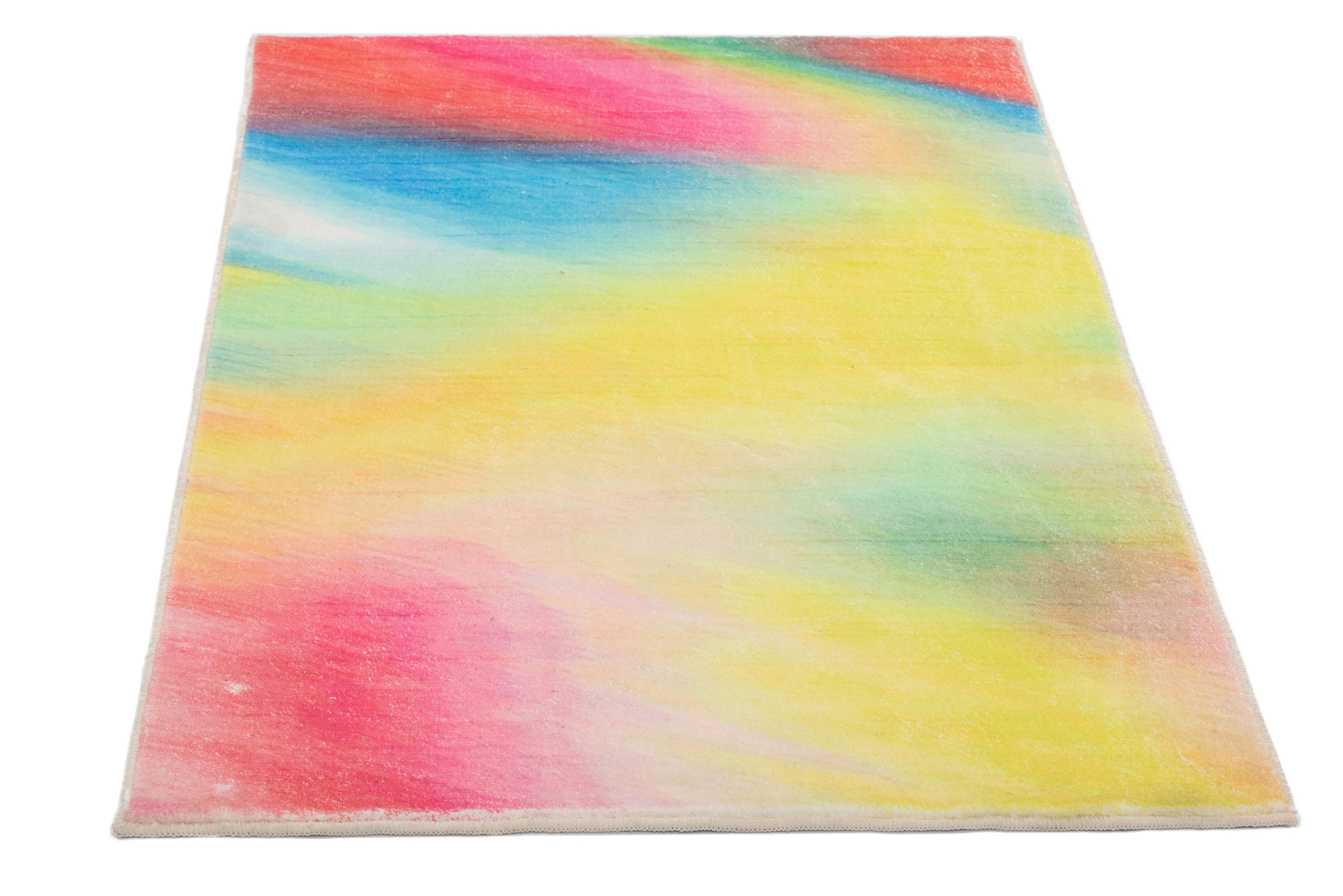 Gino Falcone Badematte »Ariella GF-153«, rutschhemmend beschichtet, fußbodenheizungsgeeignet, Badteppich, bedruckt, modernes Design, Farbverlauf, weich & kuschelig