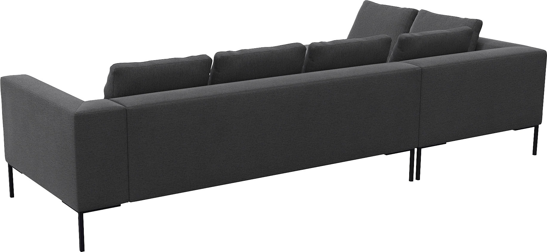 Thumbnail - FLEXLUX Ecksofa "Loano, superbequemer Sitzkomfort durch Kaltschaum im Sitz, L-Form", modernes Sofa, frei im Raum stellba...