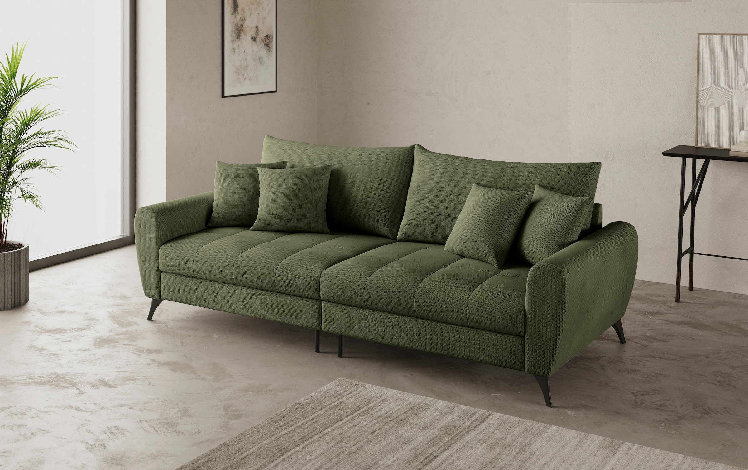 Mr. Couch Big-Sofa »Blackburn II«, Mit Kaltschaumpolsterung bis 140 kg belastbar