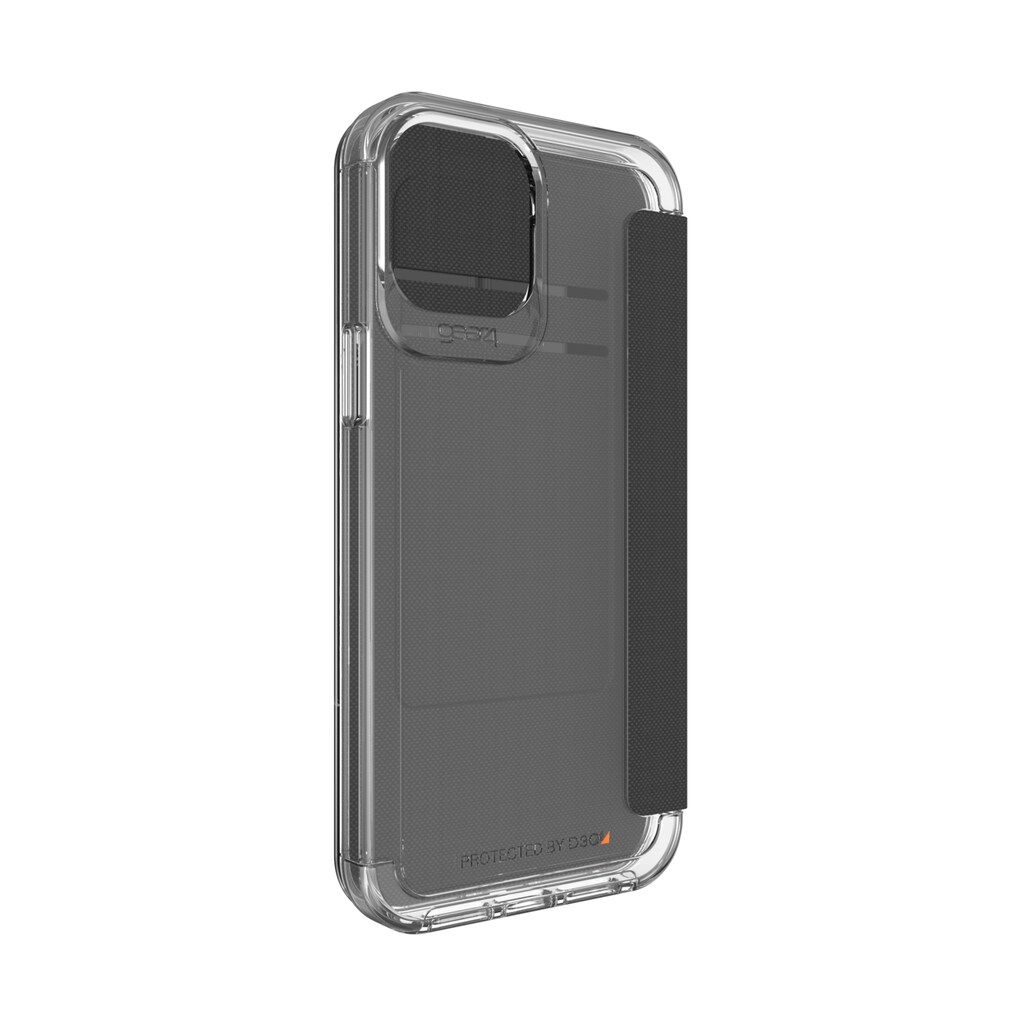 Gear4 Backcover »Wembley Flip for iPhone 12 Pro Max clear«, iPhone 12 Pro Max