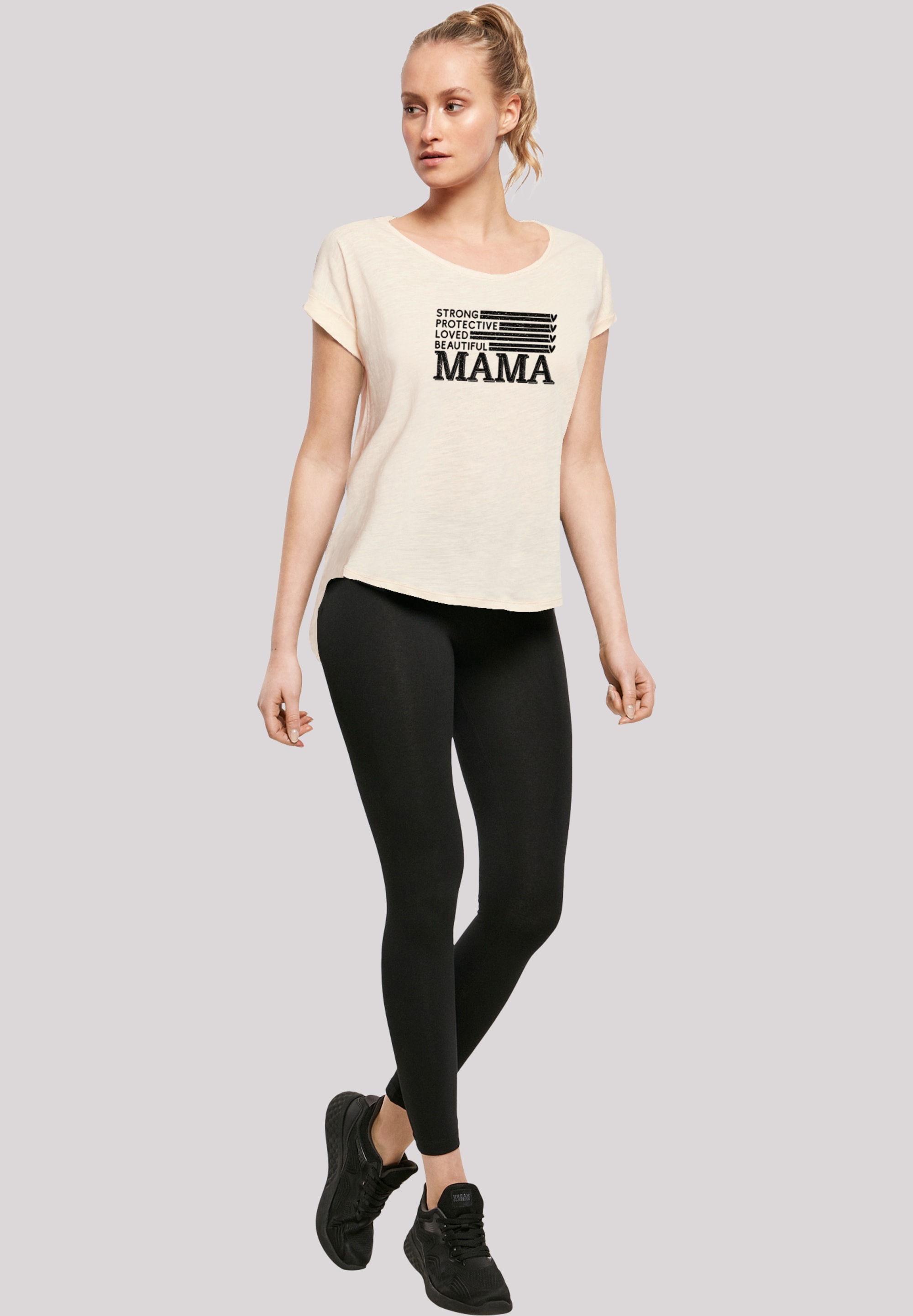 F4NT4STIC T-Shirt »Mothers Day Best Mom Tribute«, Premium Qualität