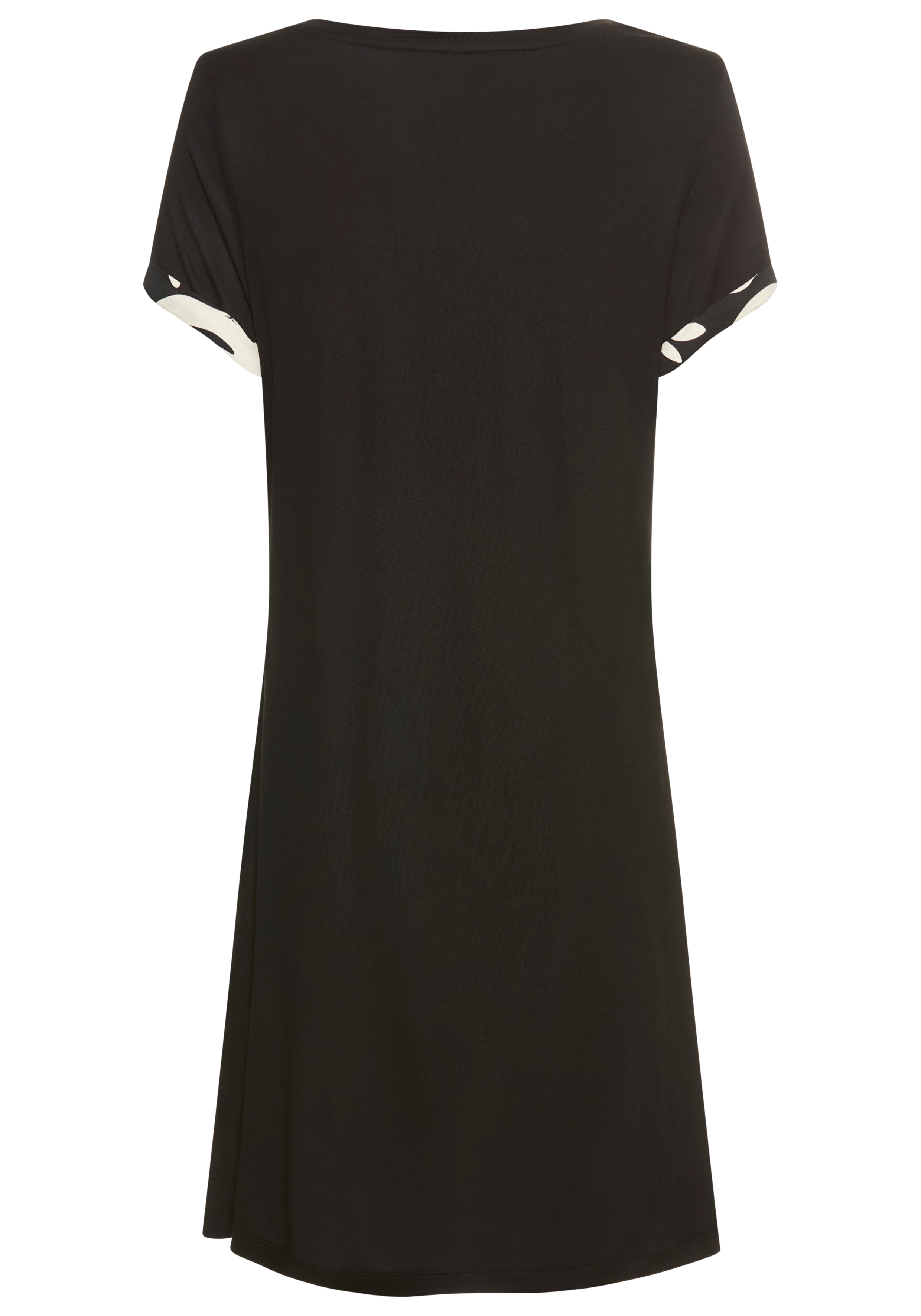 Thumbnail - French Connection Nachthemd 1-teilig, im zeitlosen Schwarz-Weiß-Look