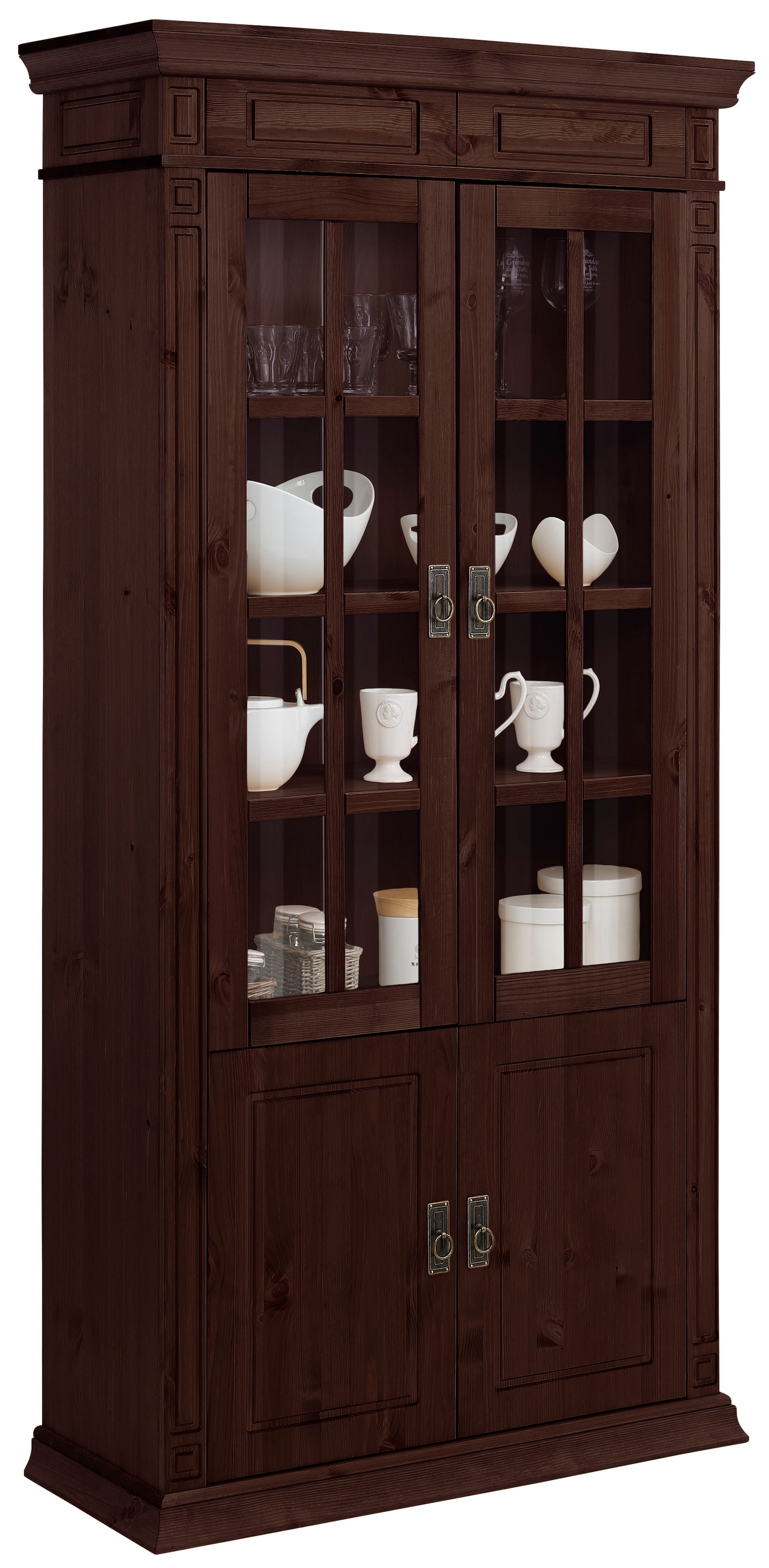 Home affaire Vitrine "Vinales", Höhe 196 cm günstig online kaufen
