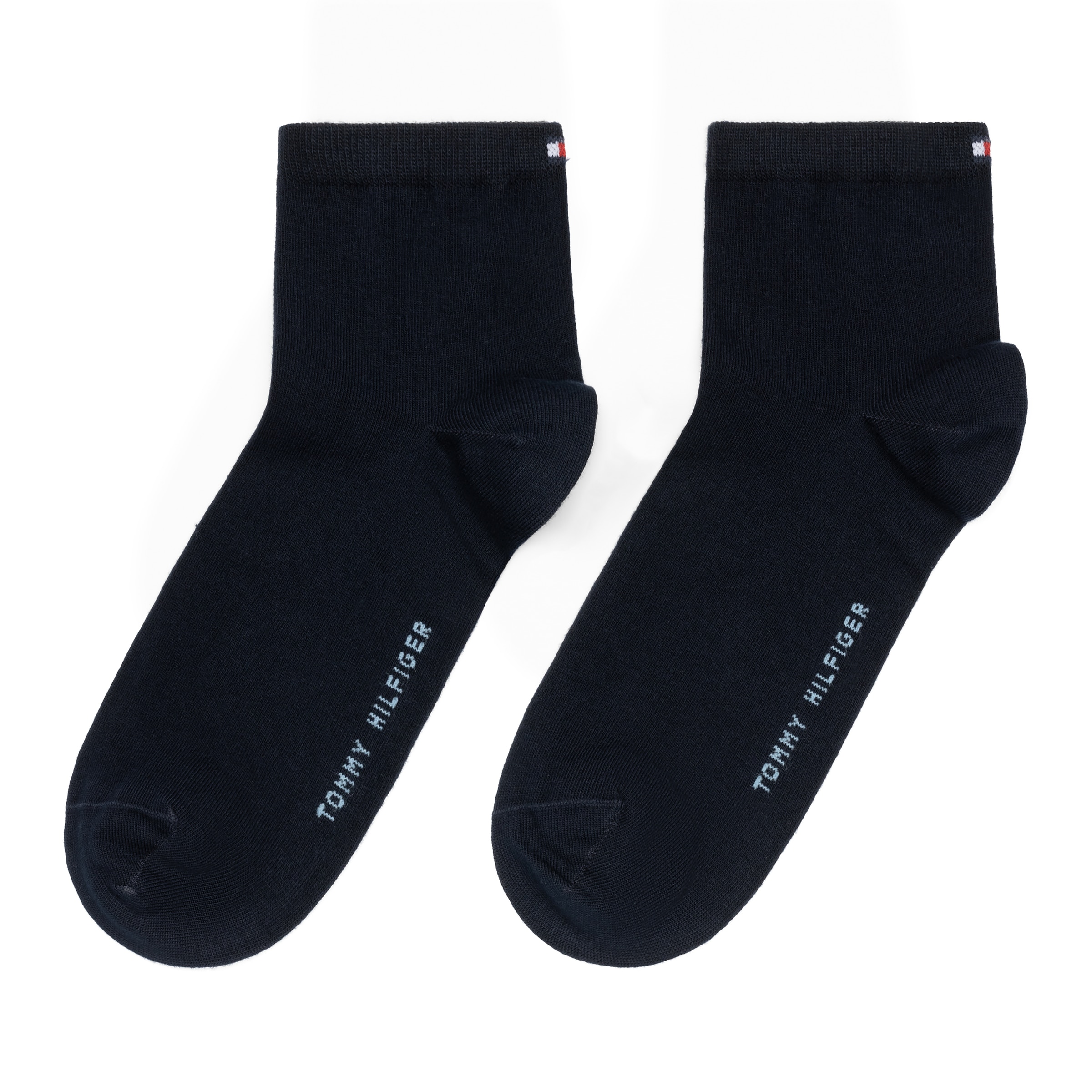 Tommy Hilfiger Kurzsocken »TH WOMEN CASUAL SHORT SOCK 2P« 2 Paar,  Mit flacher Zehennaht