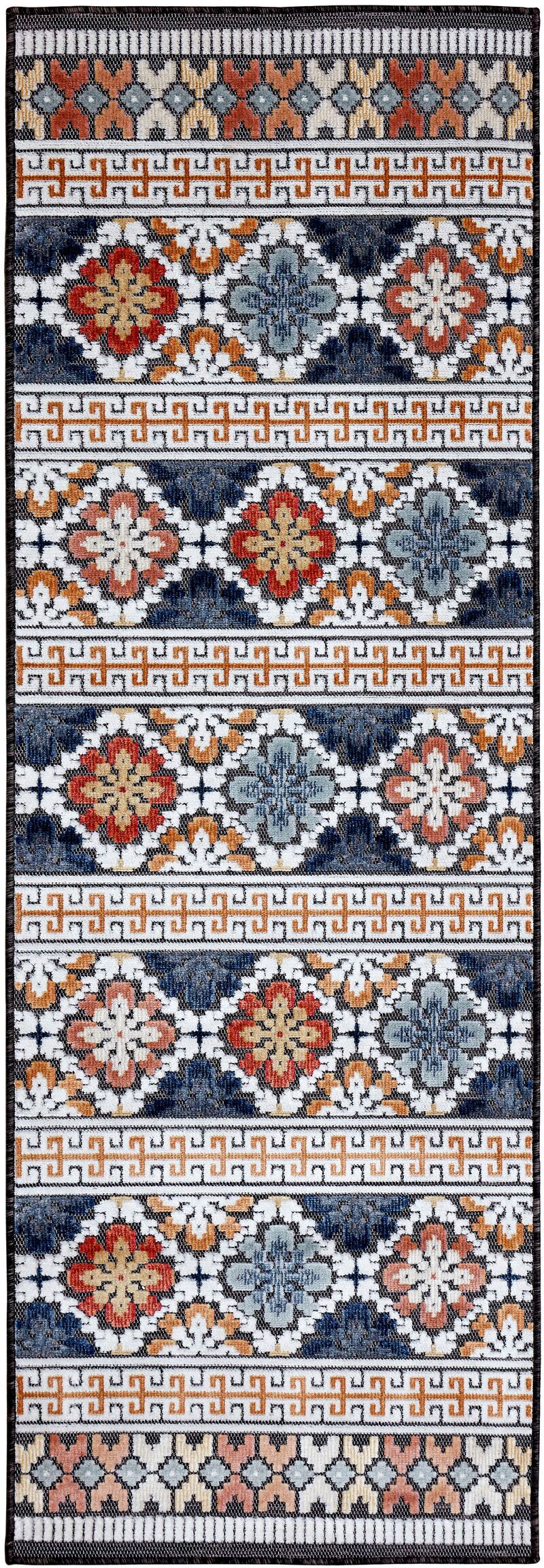 FLAIR RUGS Teppich "Aster" rechteckig 2 mm Höhe Outdoor geeignet, Hoch-Tief günstig online kaufen