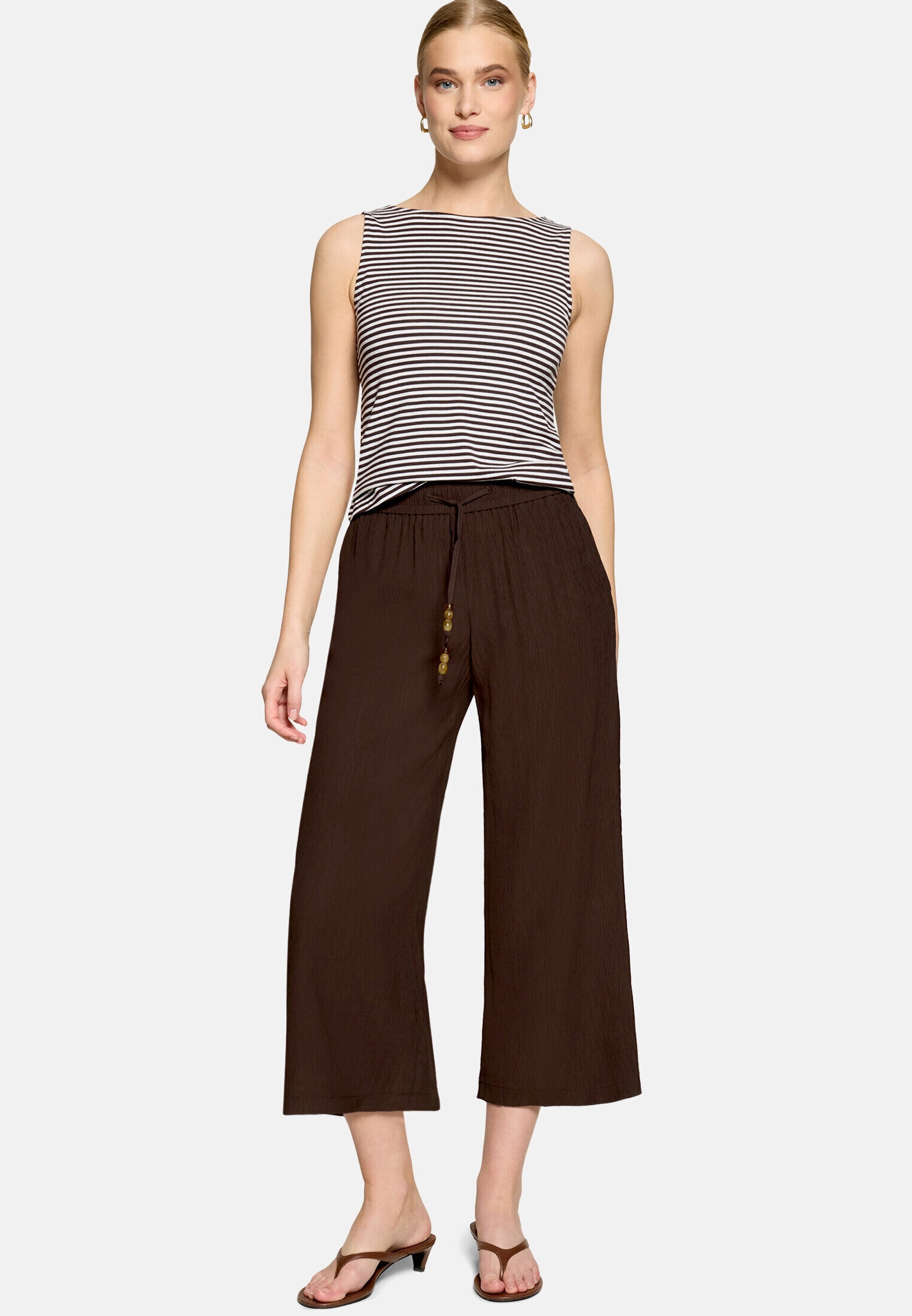Zero Tanktop »Damen Shirt mit U-Boot-Ausschnitt« Material