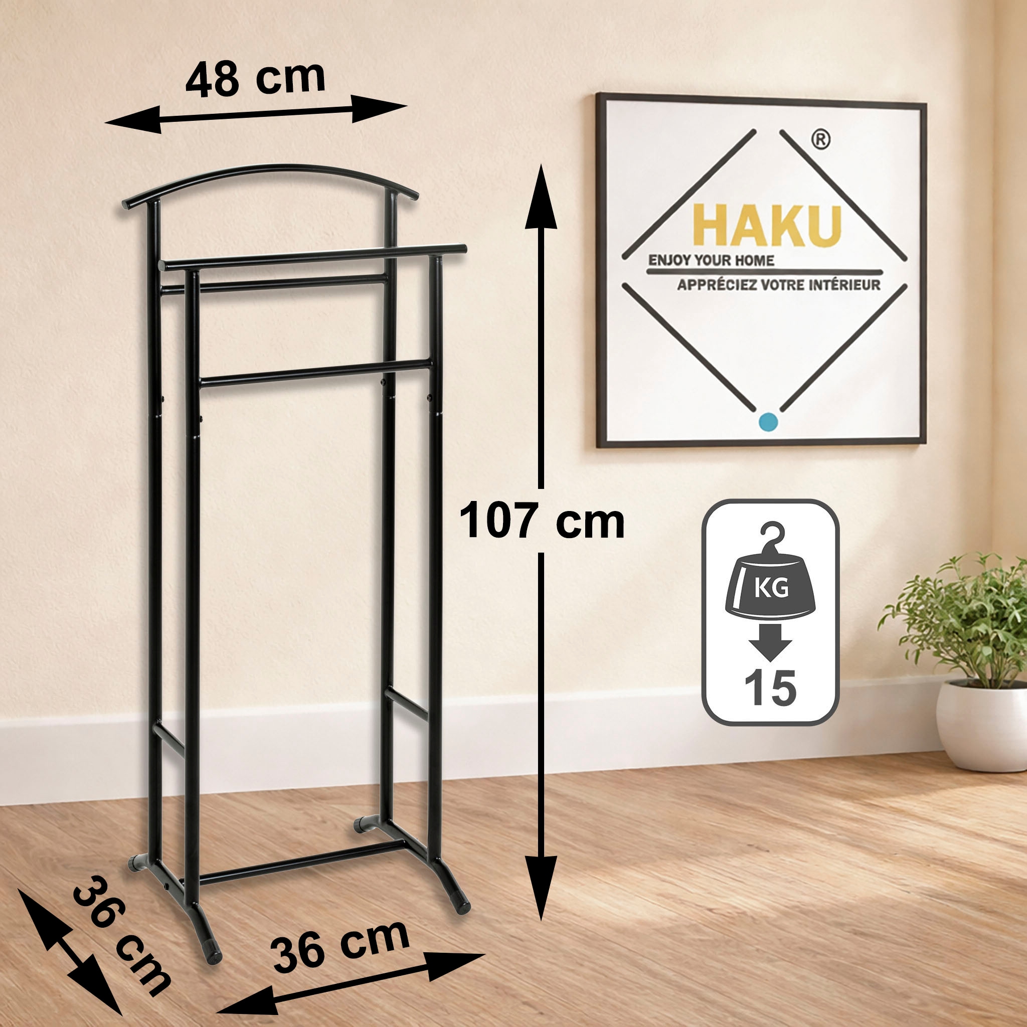 HAKU Herrendiener »Herrendiener« Belastbarkeit: ca. 15 kg