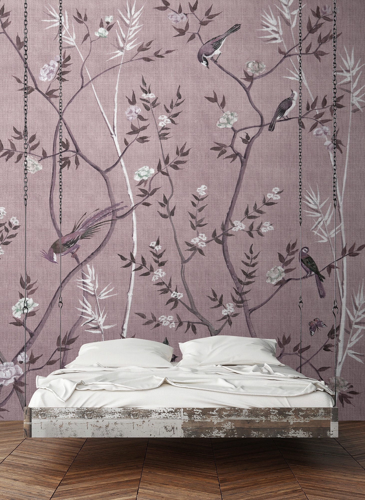 living walls Fototapete "Walls by Patel Tea Room" glatt Vlies, Wand günstig online kaufen