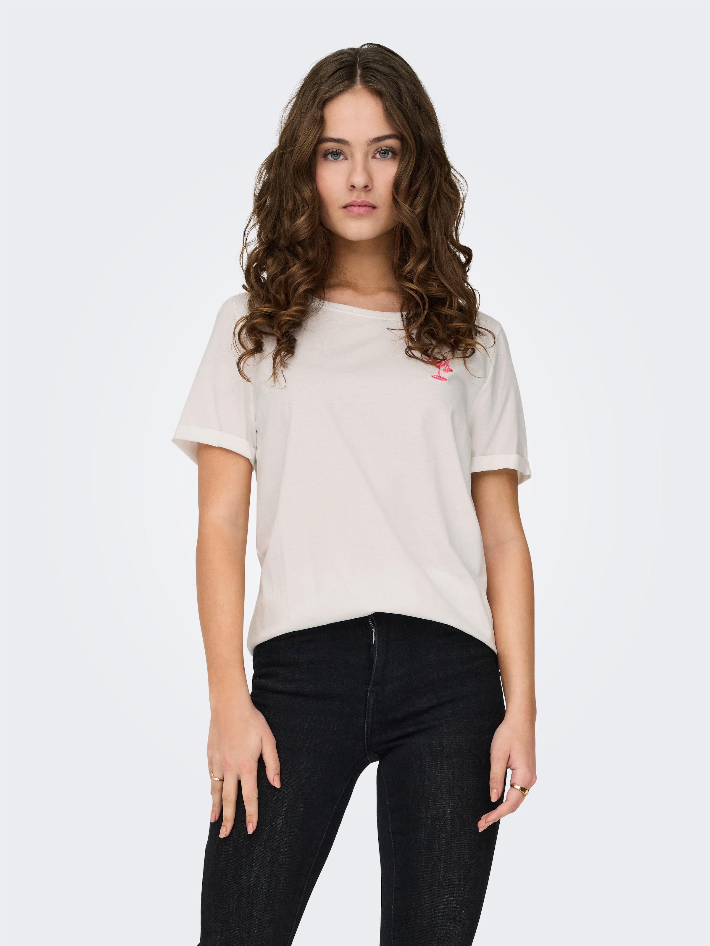 ONLY Kurzarmshirt »ONLGITTE LIFE REG S/S Ma...
