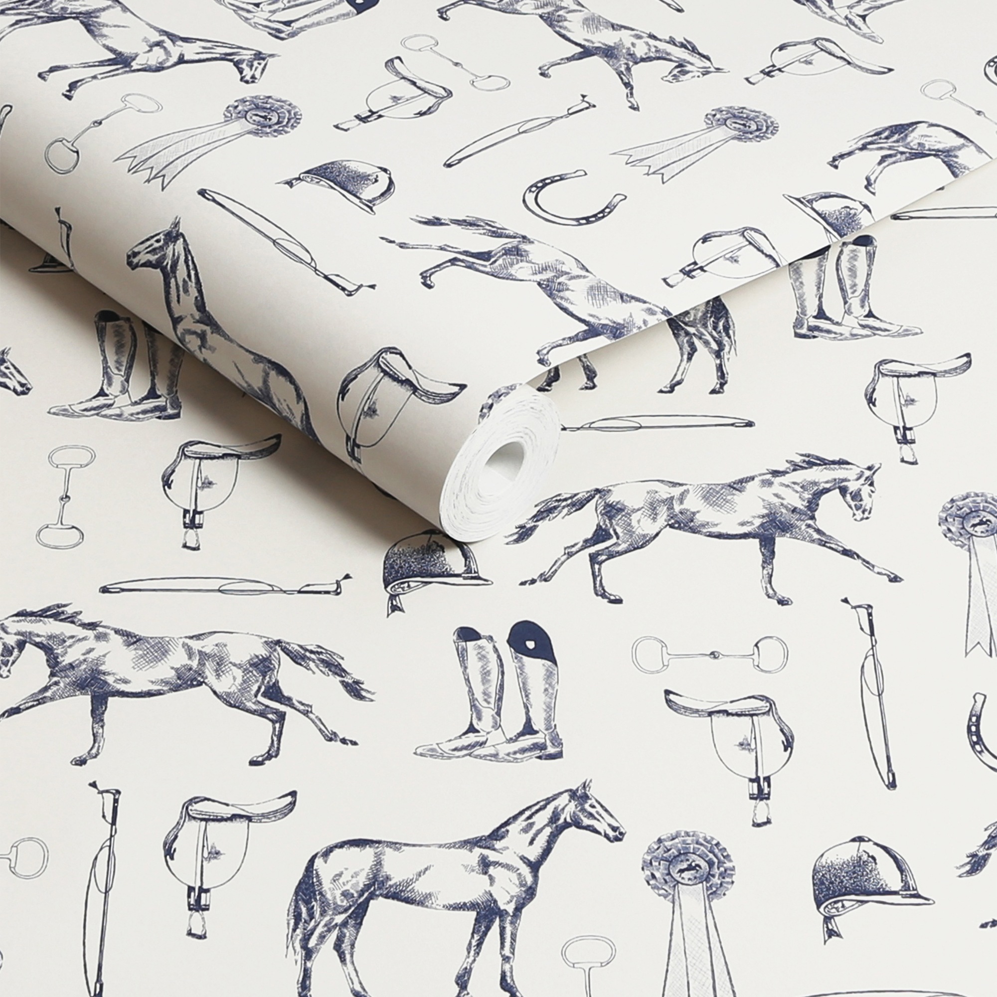 Joules Vliestapete »Pferd Skizziert«, animal print, Design Tapeten