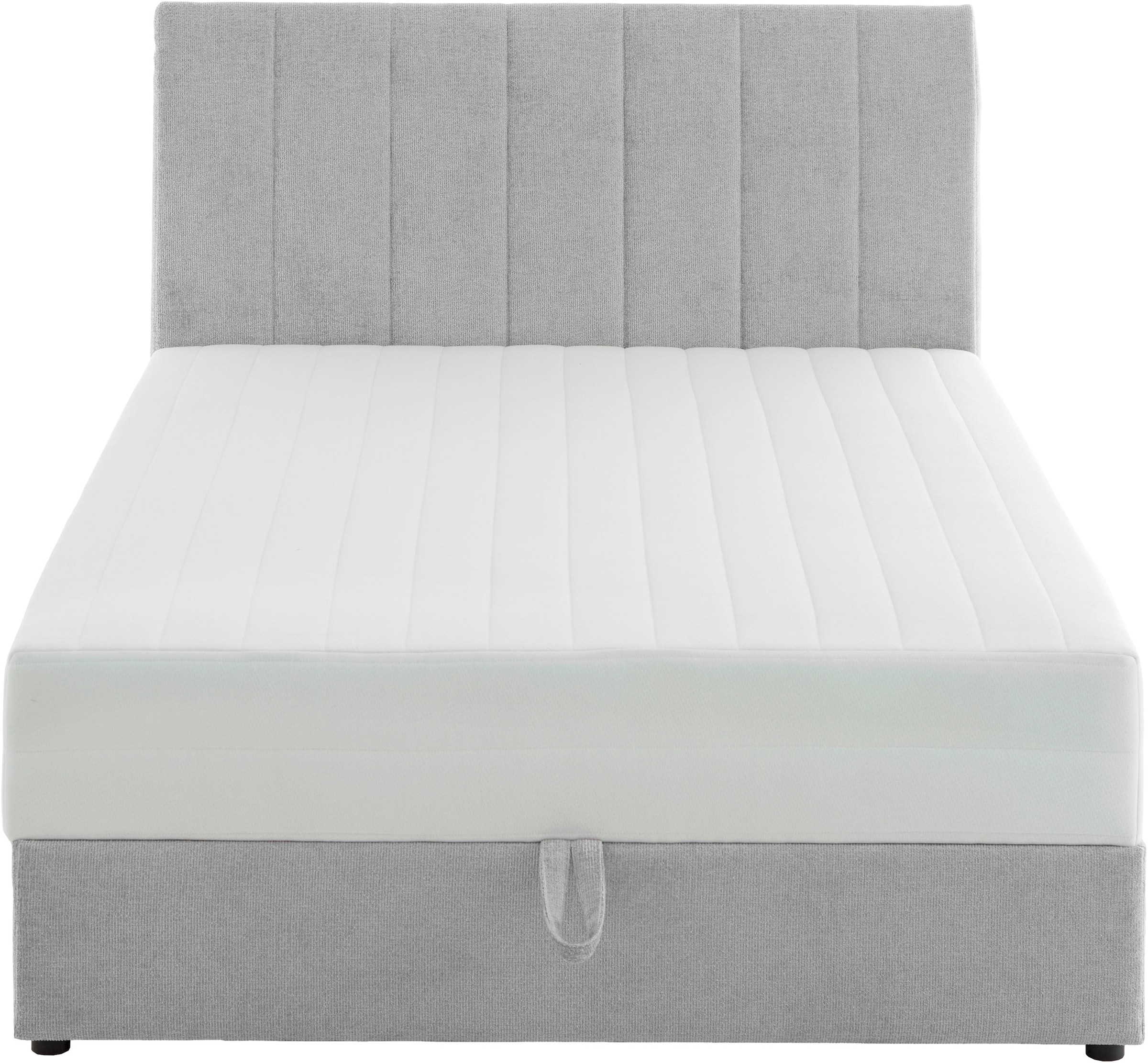 ATLANTIC home collection Boxbett »ALISIA«, mit Taschenfederkern, Bettkasten und Kissenrolle im Originalbezug