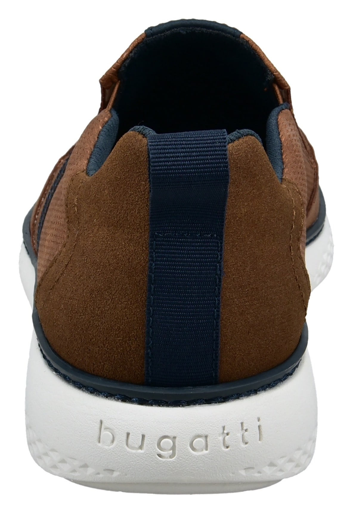 bugatti Slip-On Sneaker, Slipper, Freizeitschuh, Halbschuh mit Stretcheinsatz