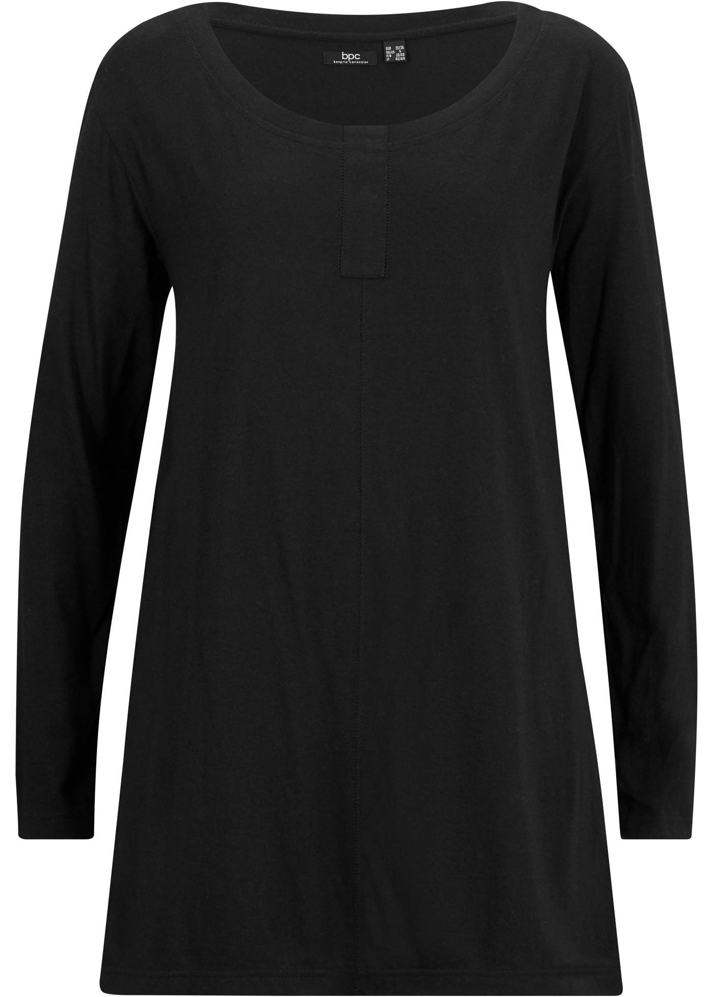 bonprix Langarmshirt »Langarmshirt aus Baumwoll-Viskose-Mix« Langarmshirt aus Baumwoll-Viskose-Mix