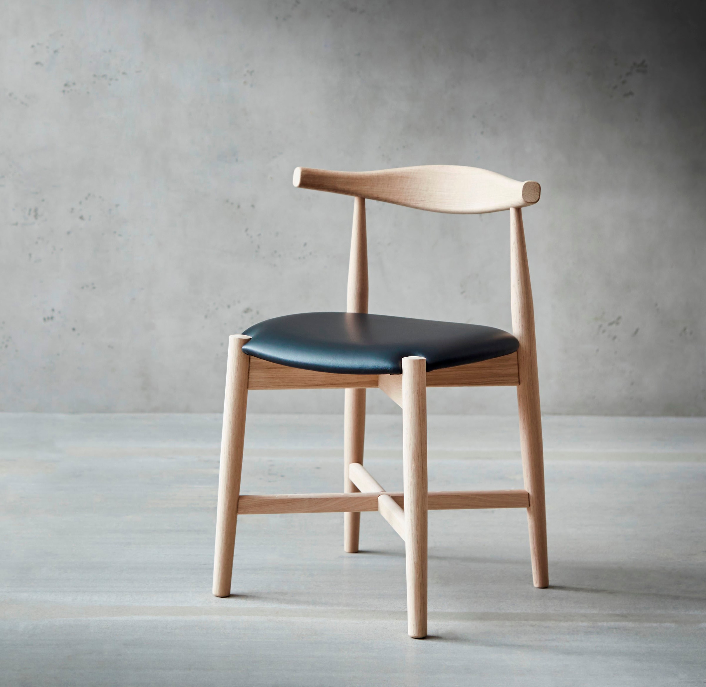 Hammel Furniture Holzstuhl "Findahl by Hammel Dora" (Set) 2 Stk. Leder Mass günstig online kaufen