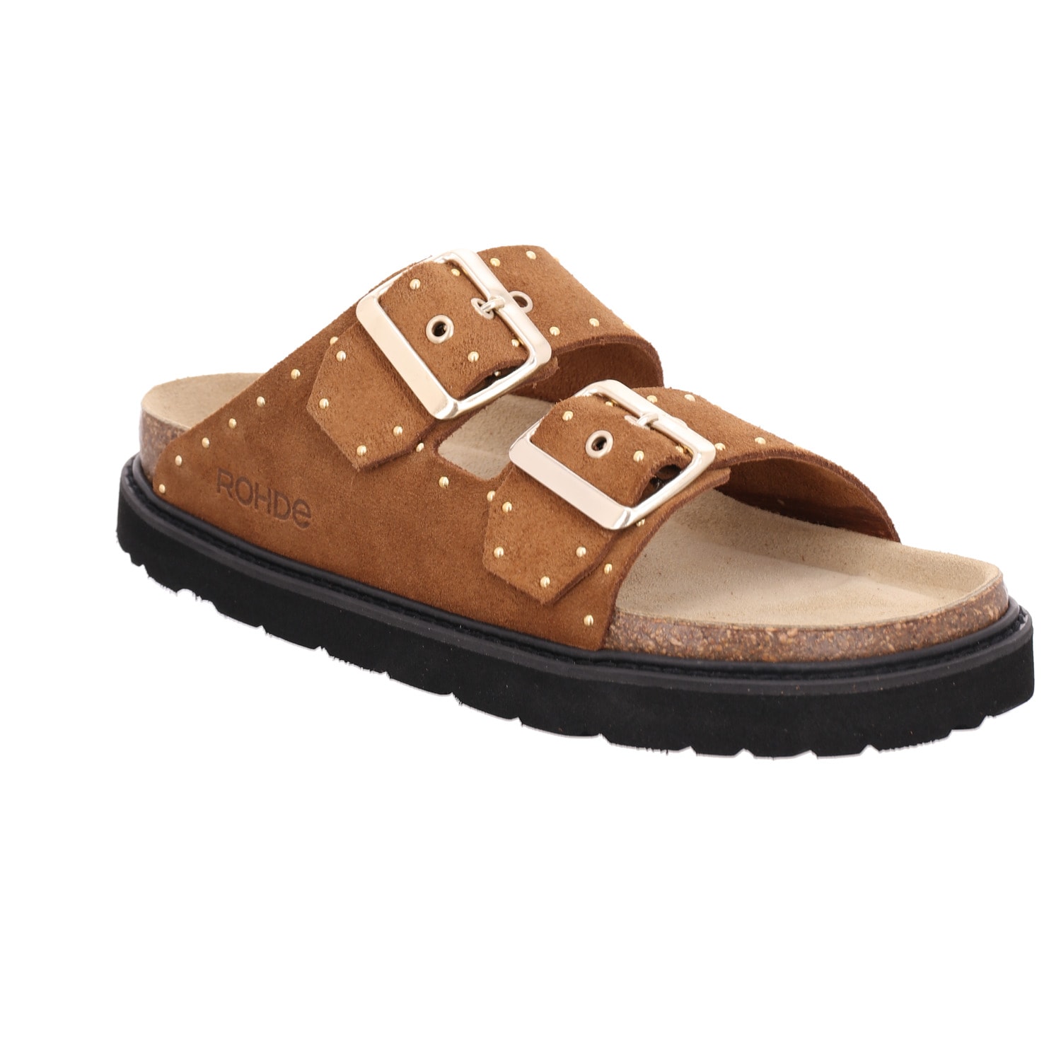 Rohde "TROPEA" Sommerschuh, Strandschuh mit Plateau und Nieten
