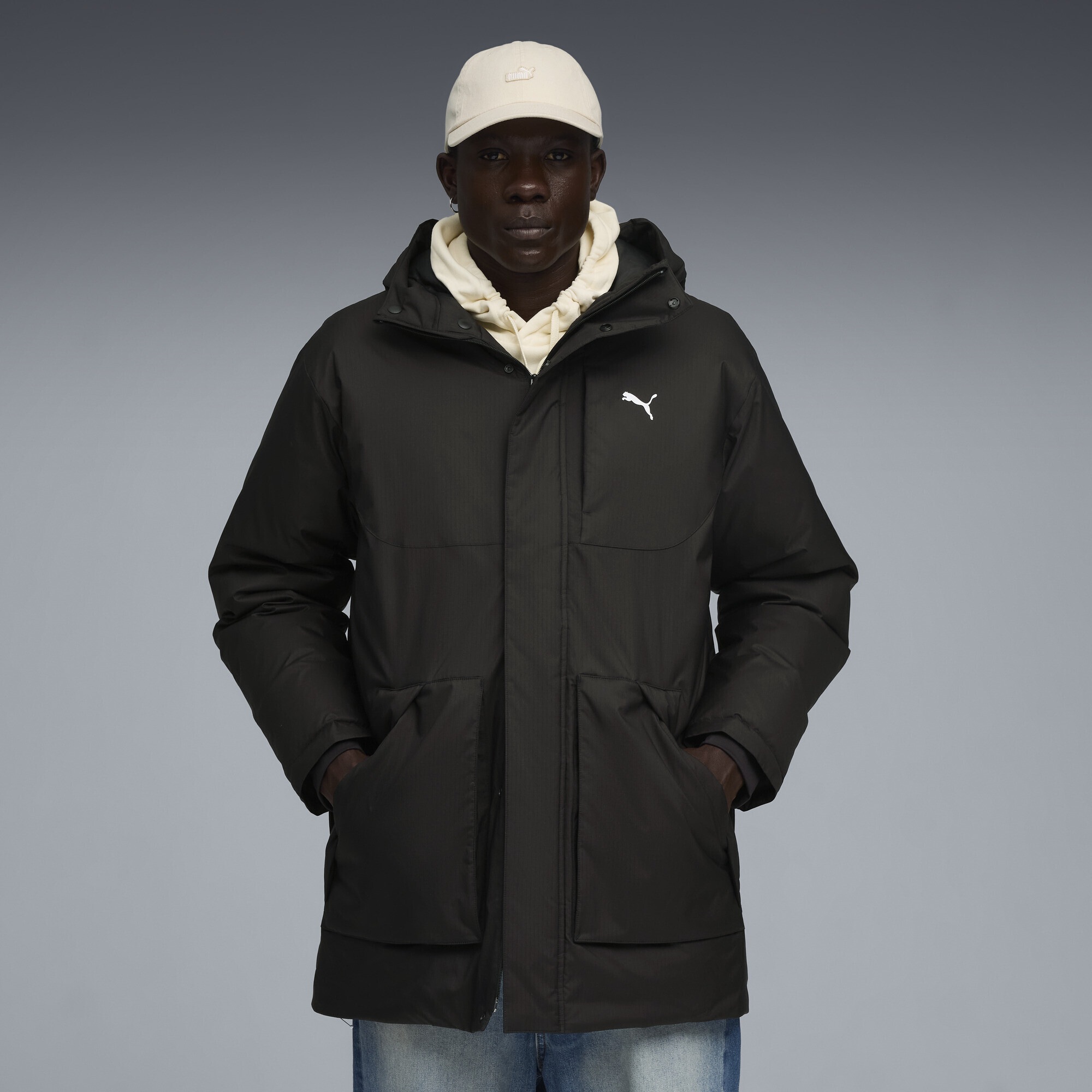PUMA Daunenjacke "Daunenparka mit Kapuze Herren" günstig online kaufen