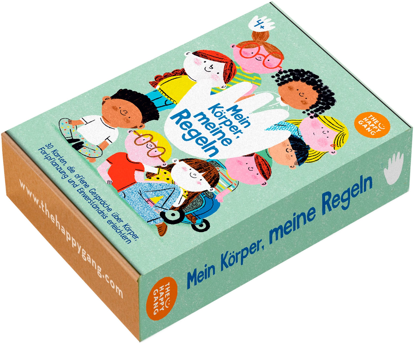 THE HAPPY GANG Spiel »Mutmachkarten Mein Körper, Meine Regeln«