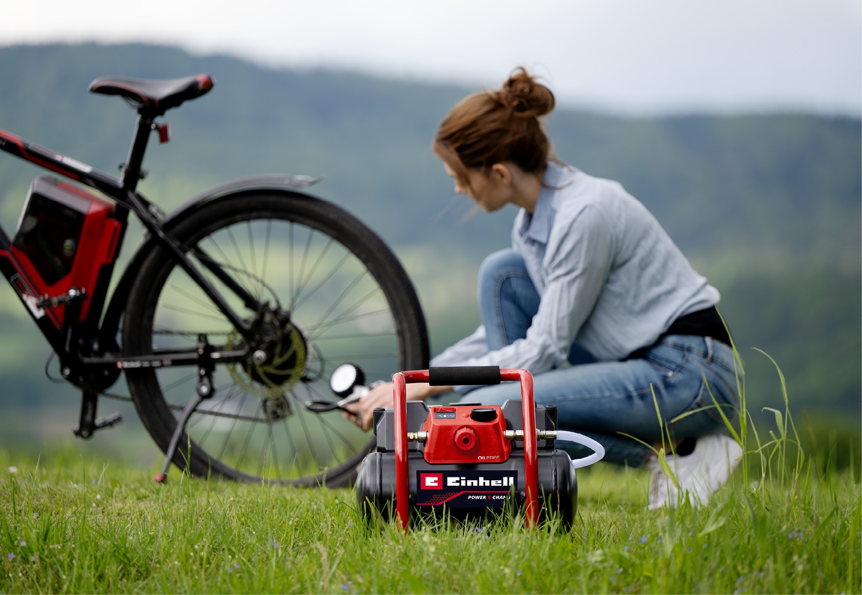 Einhell Kompressor »Power X-Change TE-AC 36/150 Li OF-Solo« ohne Akku