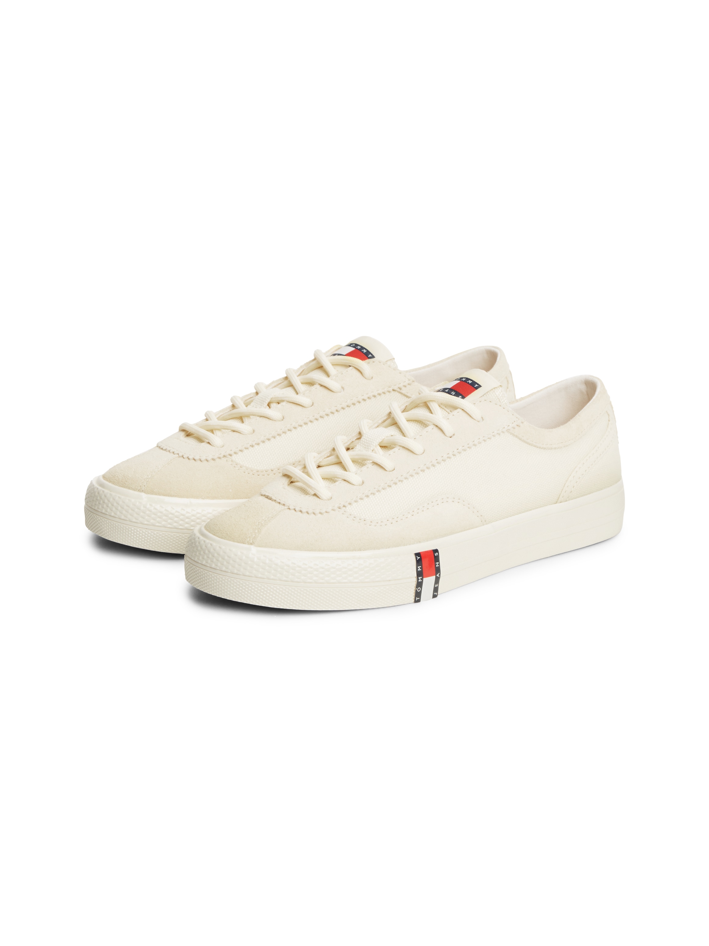 Tommy Jeans Sneaker "ARCHIVE Y2K" Schnürschuh, Halbschuh, Freizeitschuh mit Kontrastbesatz