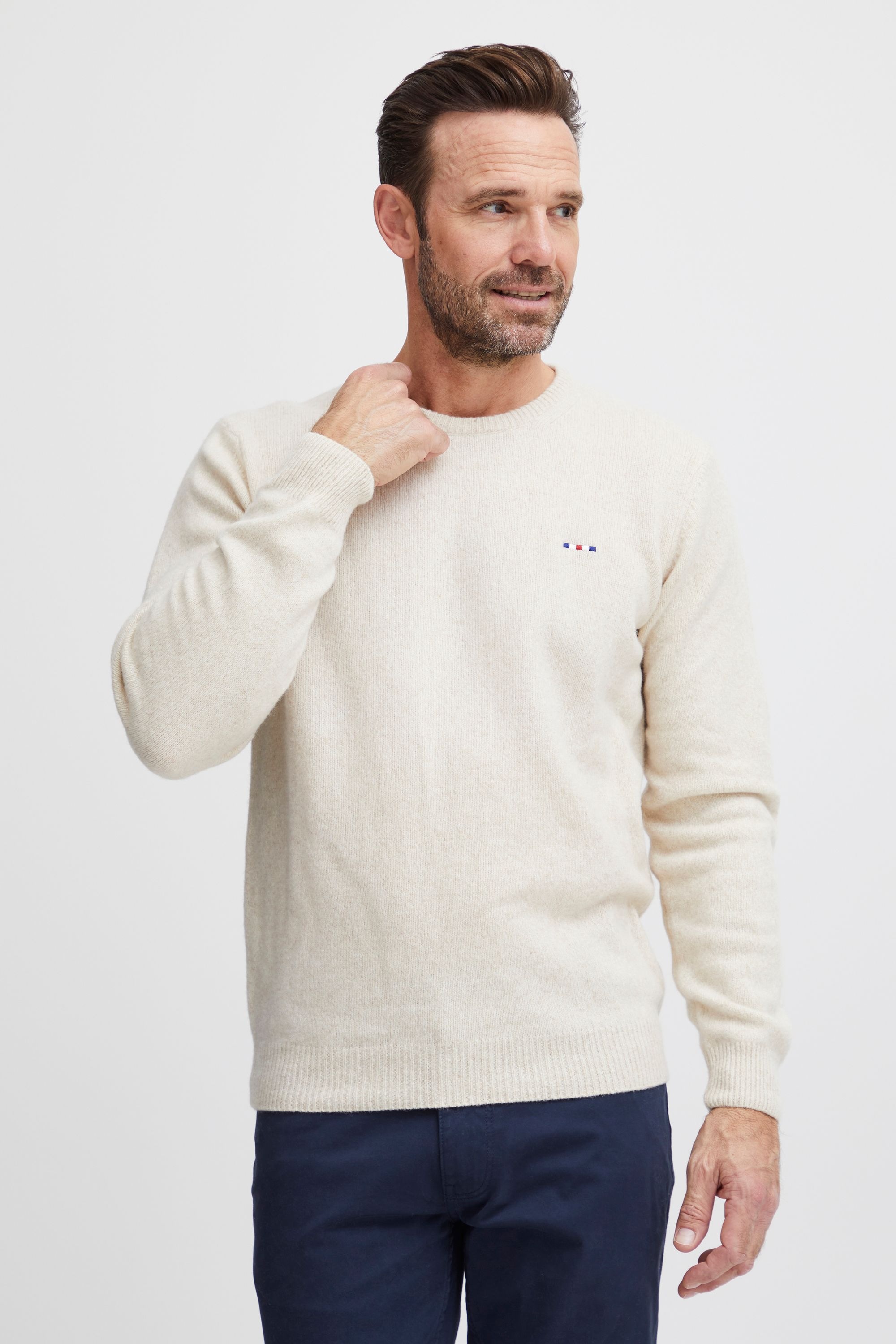 FQ1924 Strickfleece-Pullover "Strickpullover KQLefq" günstig online kaufen