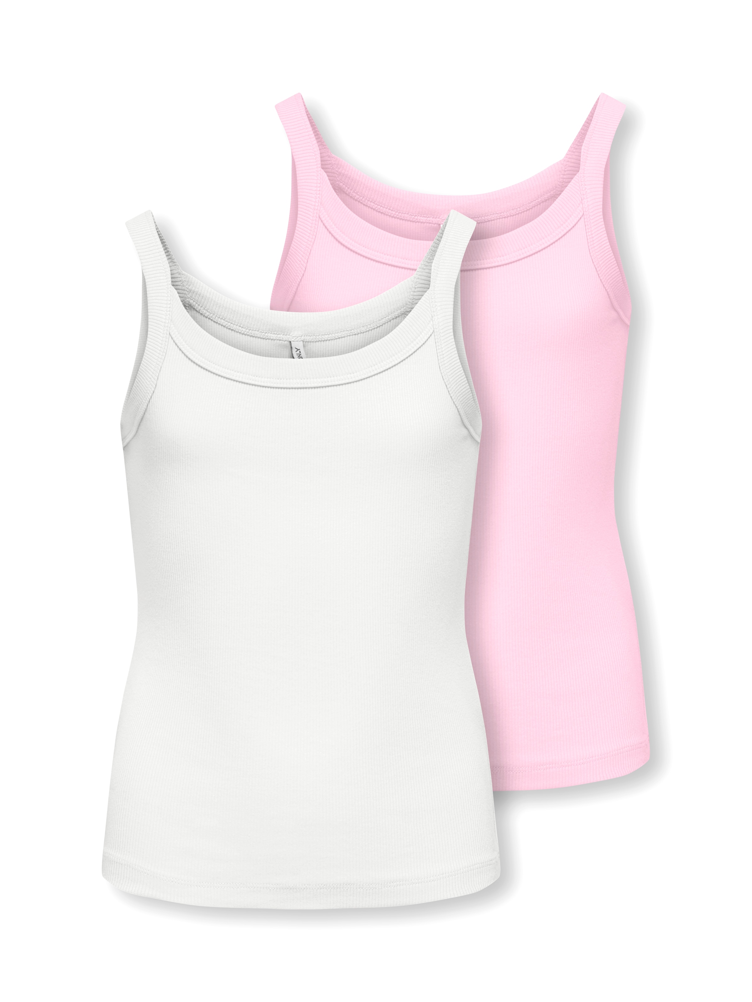 KIDS ONLY Trägertop »KOGJILL LIFE S/L TOP CS JRS 2-PACK« Packung, 2 Baumwollmischung, elastisch