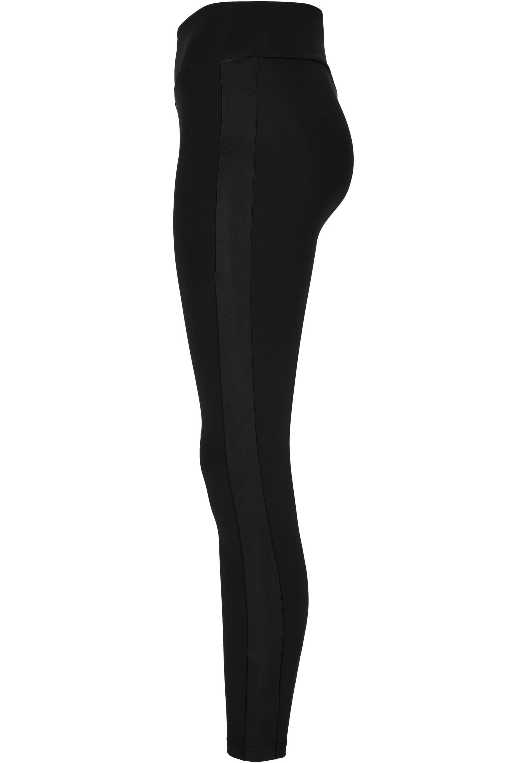 URBAN CLASSICS Leggings »Urban Classics Damen Ladies Highwaist Shiny Stripe Leggings«, (1 tlg.)