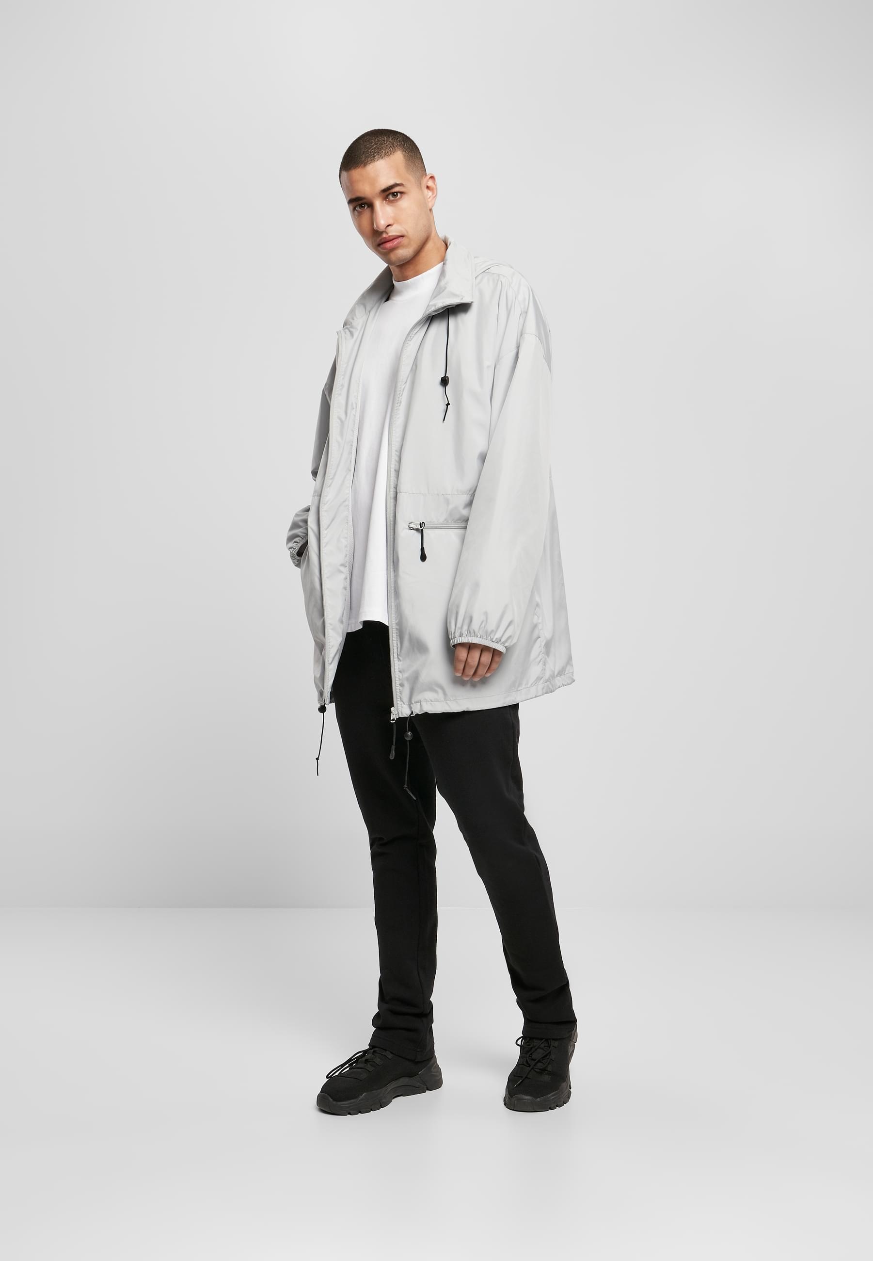 URBAN CLASSICS Allwetterjacke »Urban Classics Herren Oversized Track Jacket«, (1 St.), ohne Kapuze