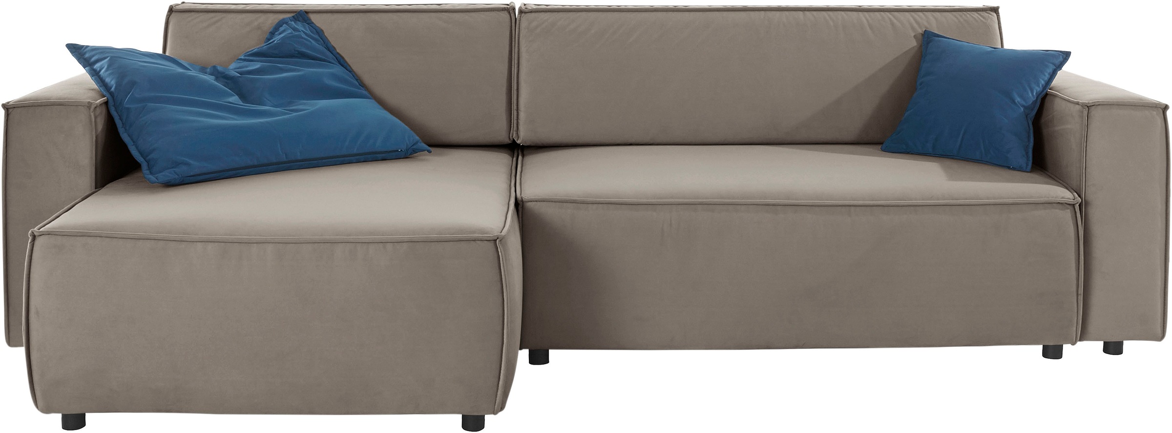 Home affaire Ecksofa "Marva L-Form" incl. Bettfunktion und Bettkasten, Fede günstig online kaufen