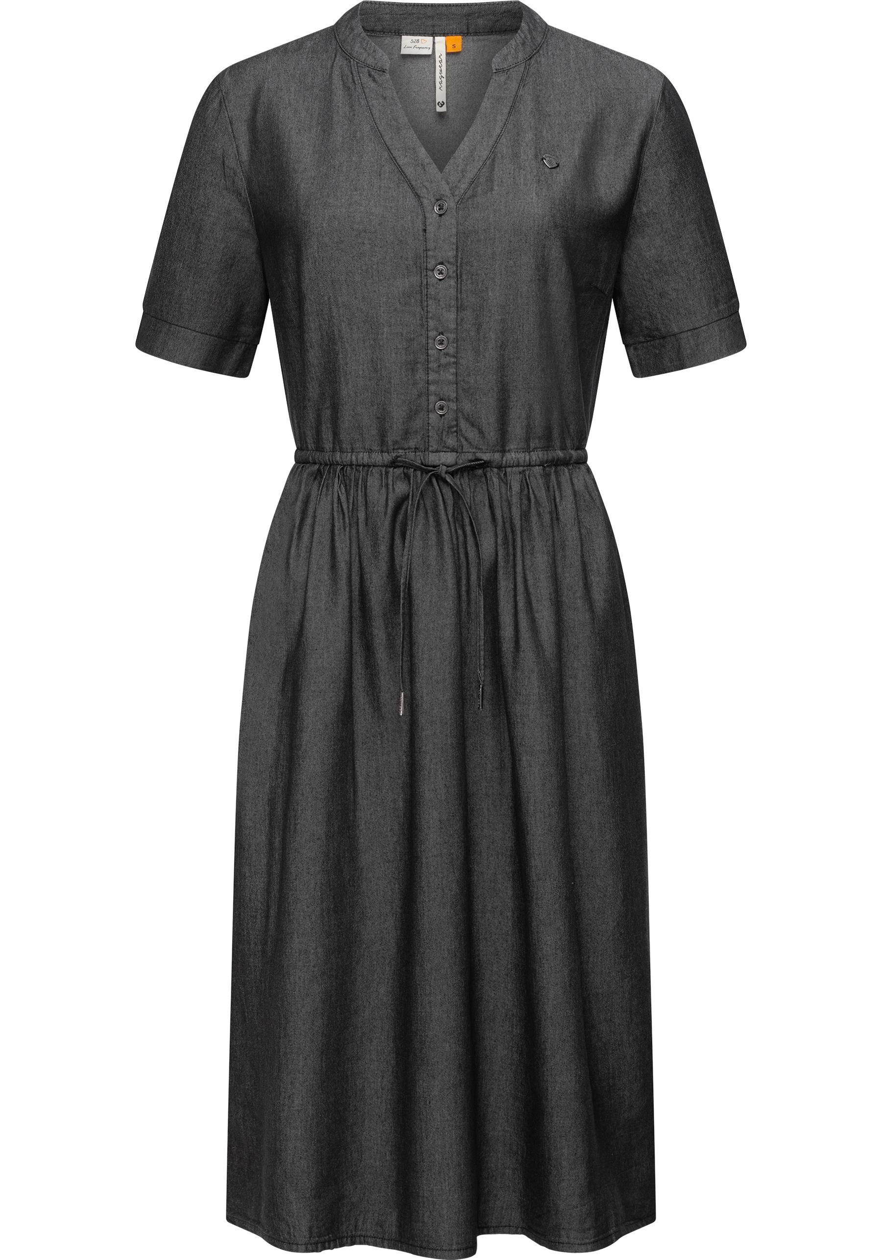 Ragwear Shirtkleid "Casarea Denim" Eingrifftaschen stylisches Damen Sommerk günstig online kaufen